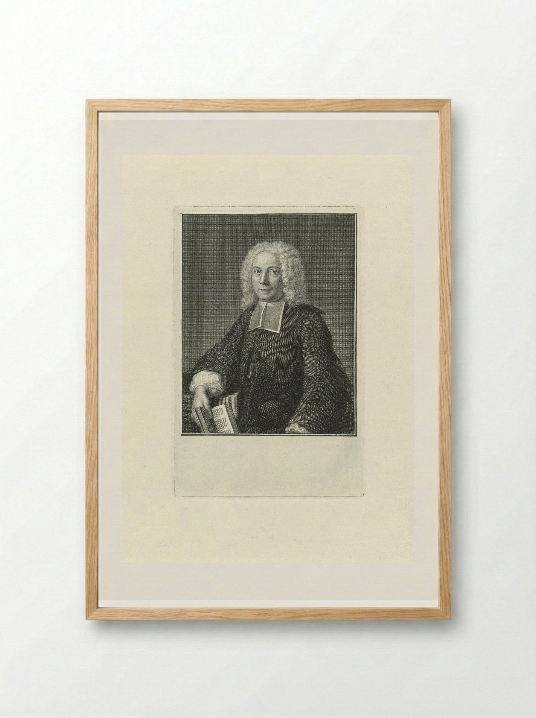 Portret van Gabriel Dumont - Pieter Tanjé - Framed Print Wood
