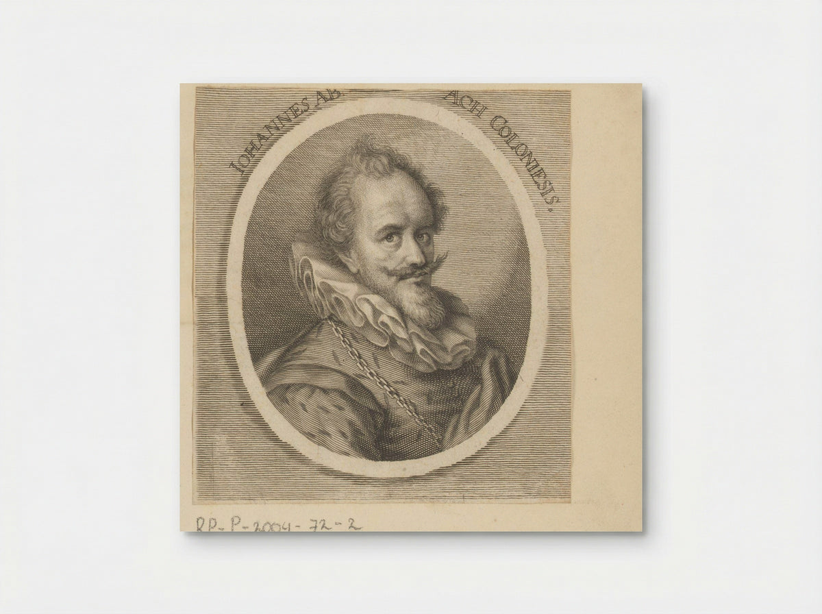 Portret van Hans van Aken - Johann Georg Waldreich - Poster