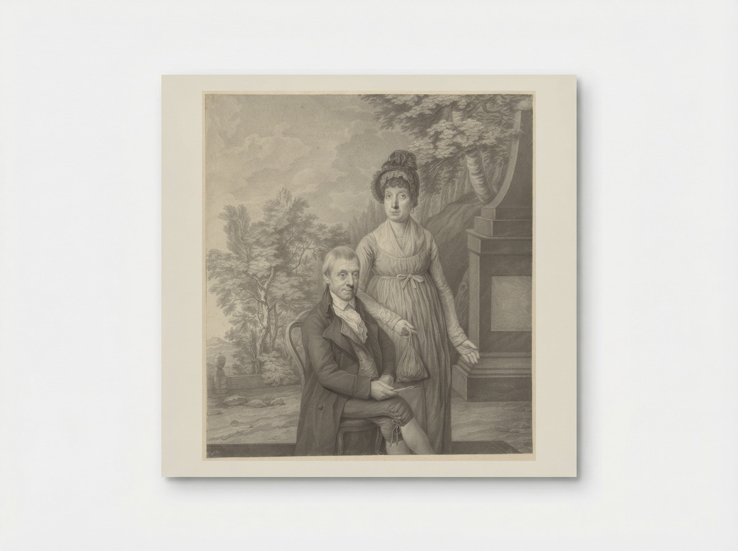 Portret van Hendrik Nobbe - Johannes Cornelis Mertens - Poster