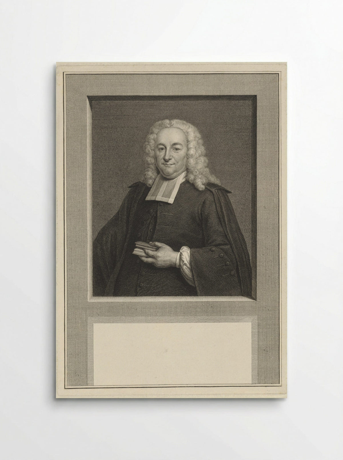 Portret van Jacobus de Groot - Pieter Tanjé - Poster