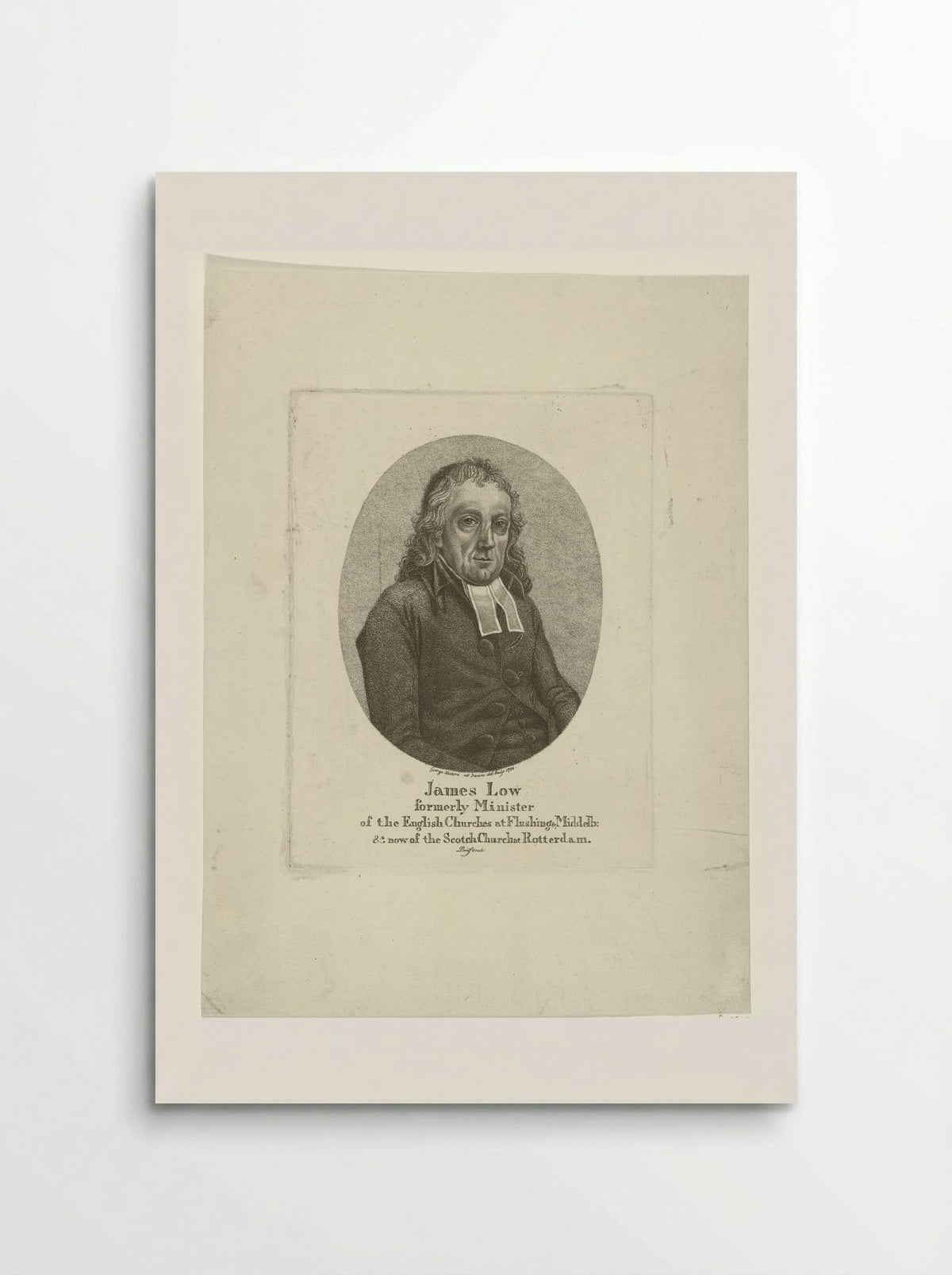 Portret van James Low - George Kockers - Poster