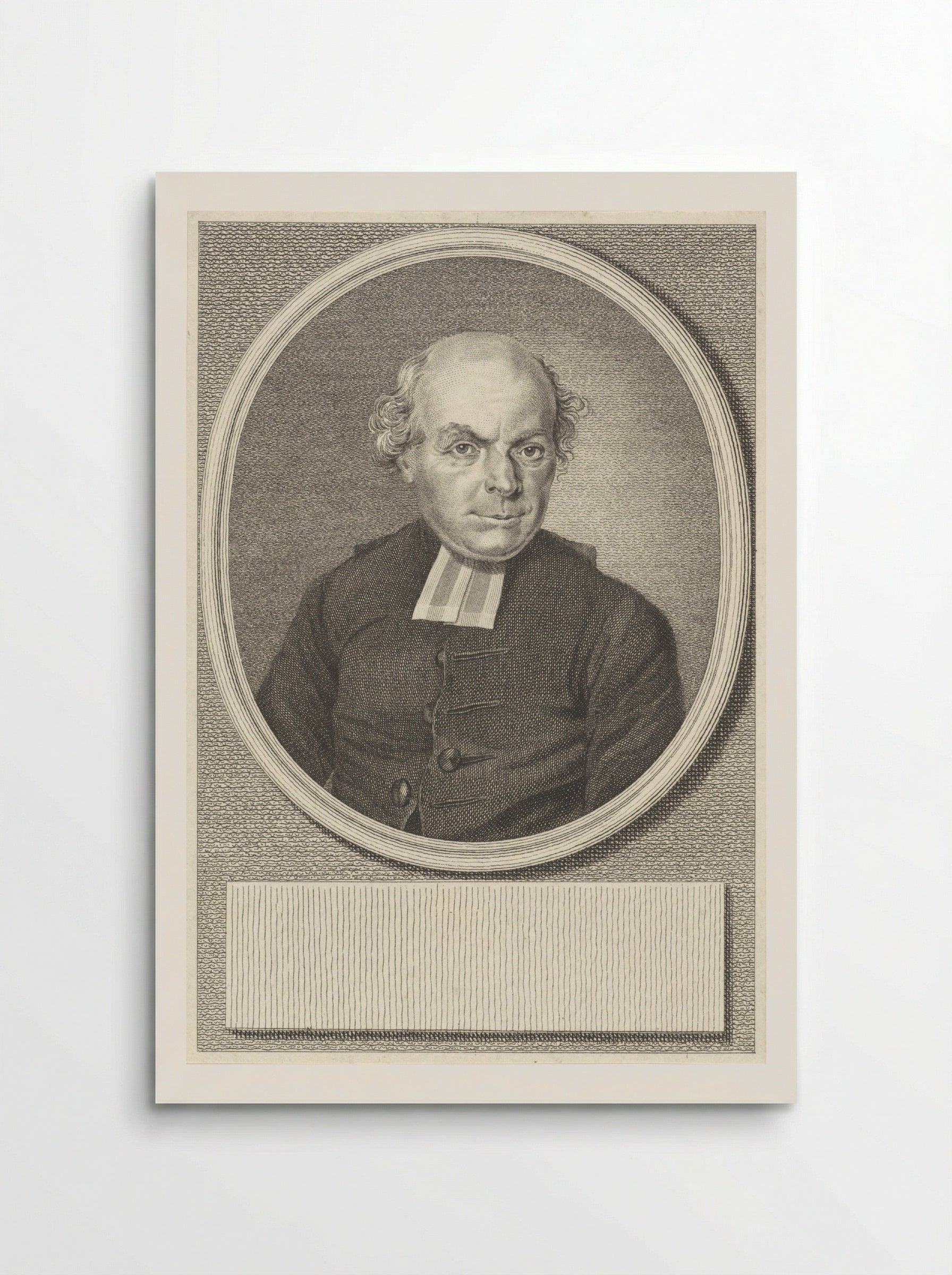 Portret van Joannes Claessen - Reinier Vinkeles (I) - Poster