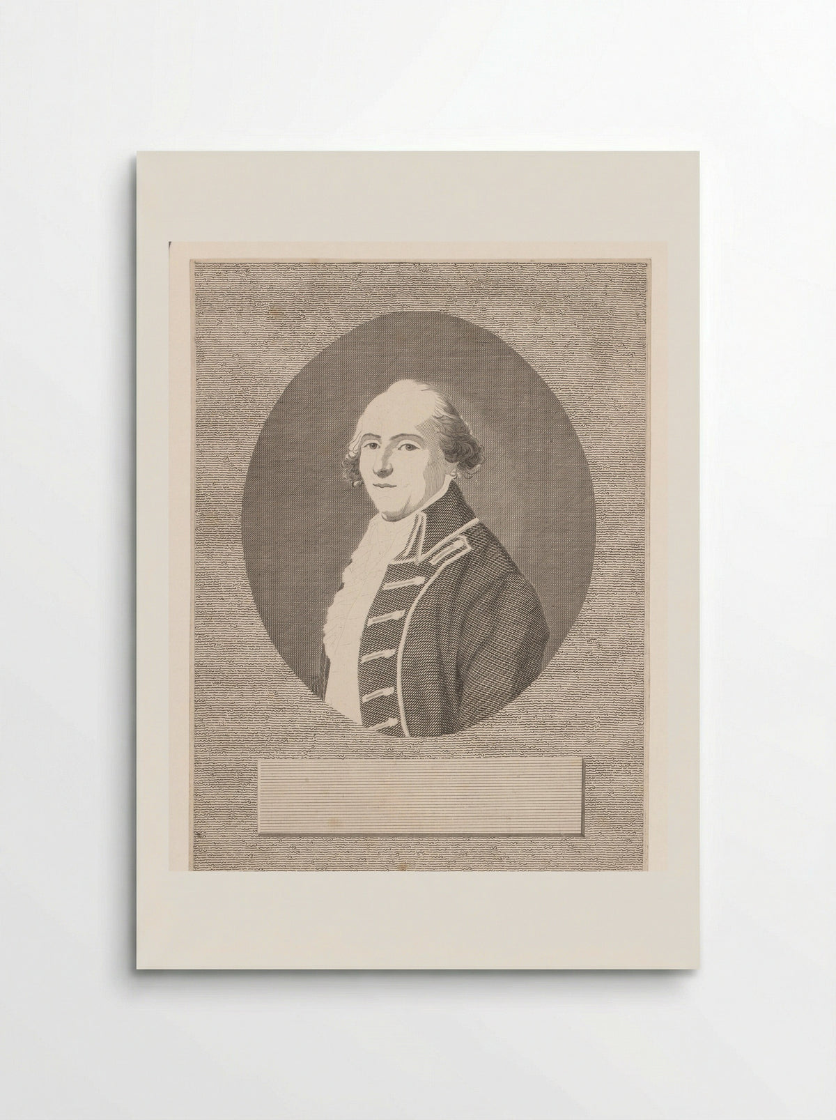 Portret van Johann Goercke - Anton Wachsmann - Poster