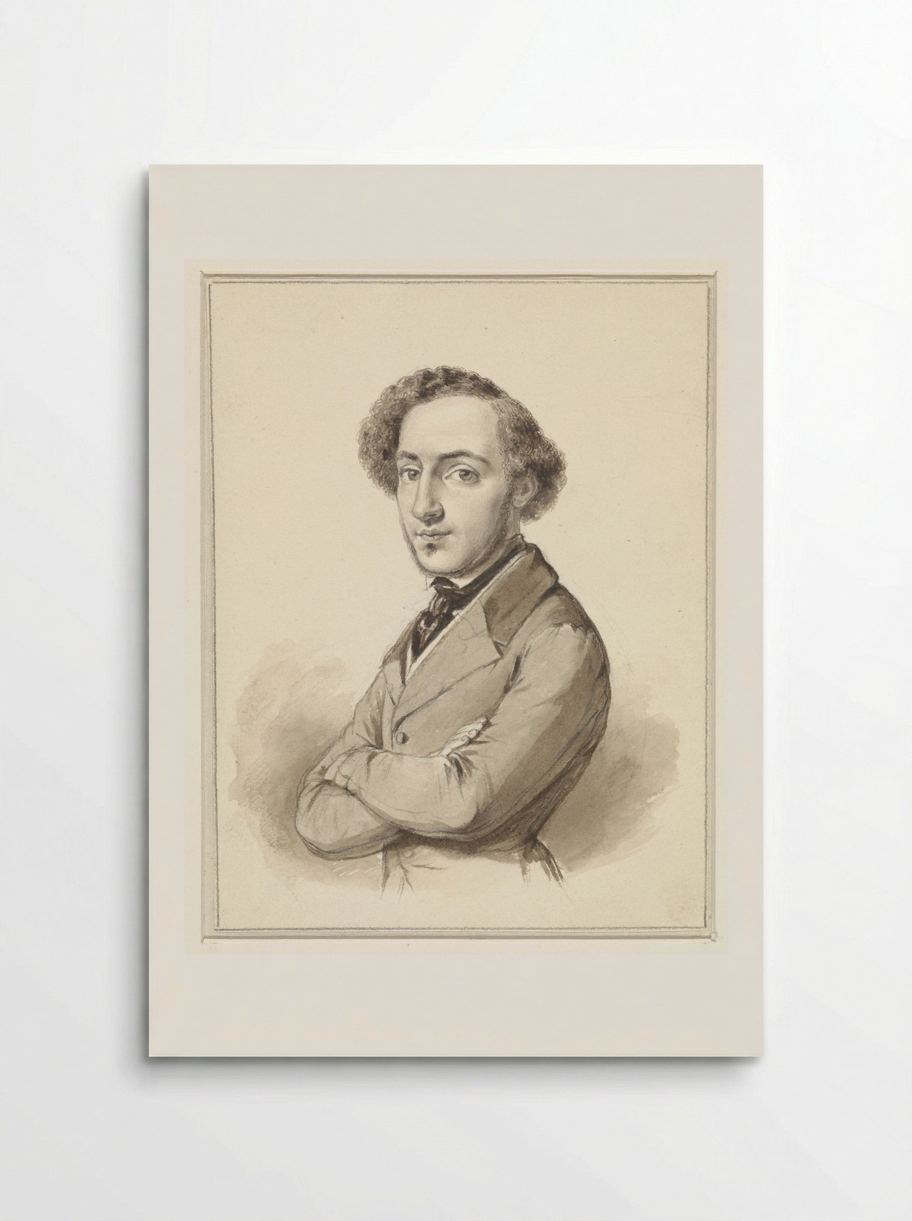 Portret van Johannes Hilverdink - Moritz Calisch - Poster