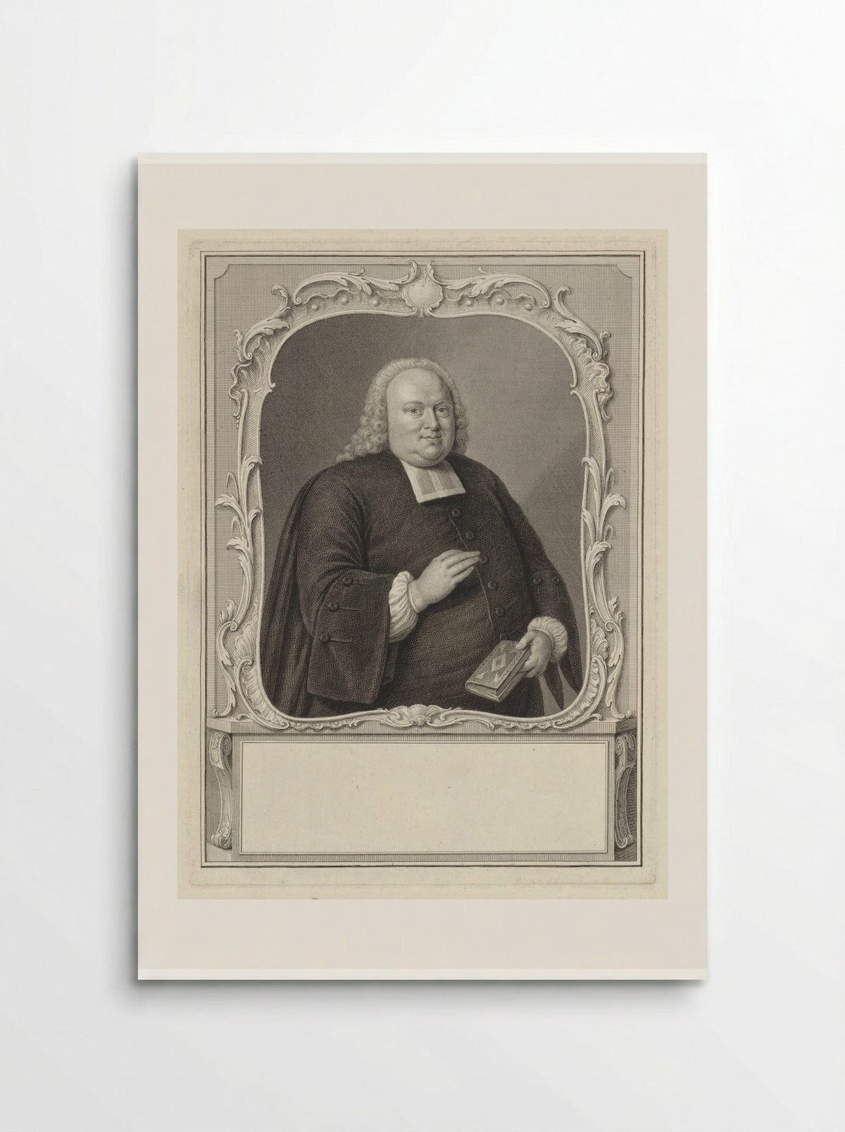 Portret van Johannes van Marle - Pieter Tanjé - Poster