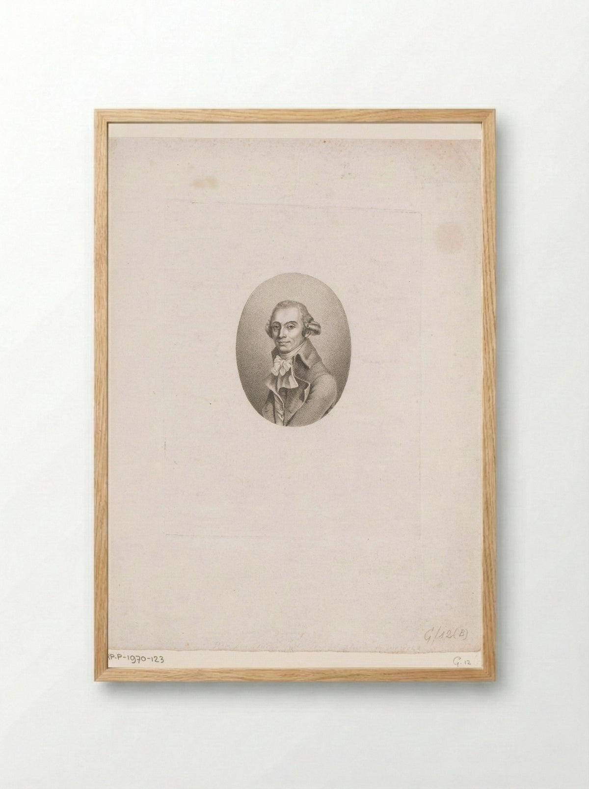 Portret van Louis Viardot - Pierre-Paul Prud'hon - Framed Print Wood