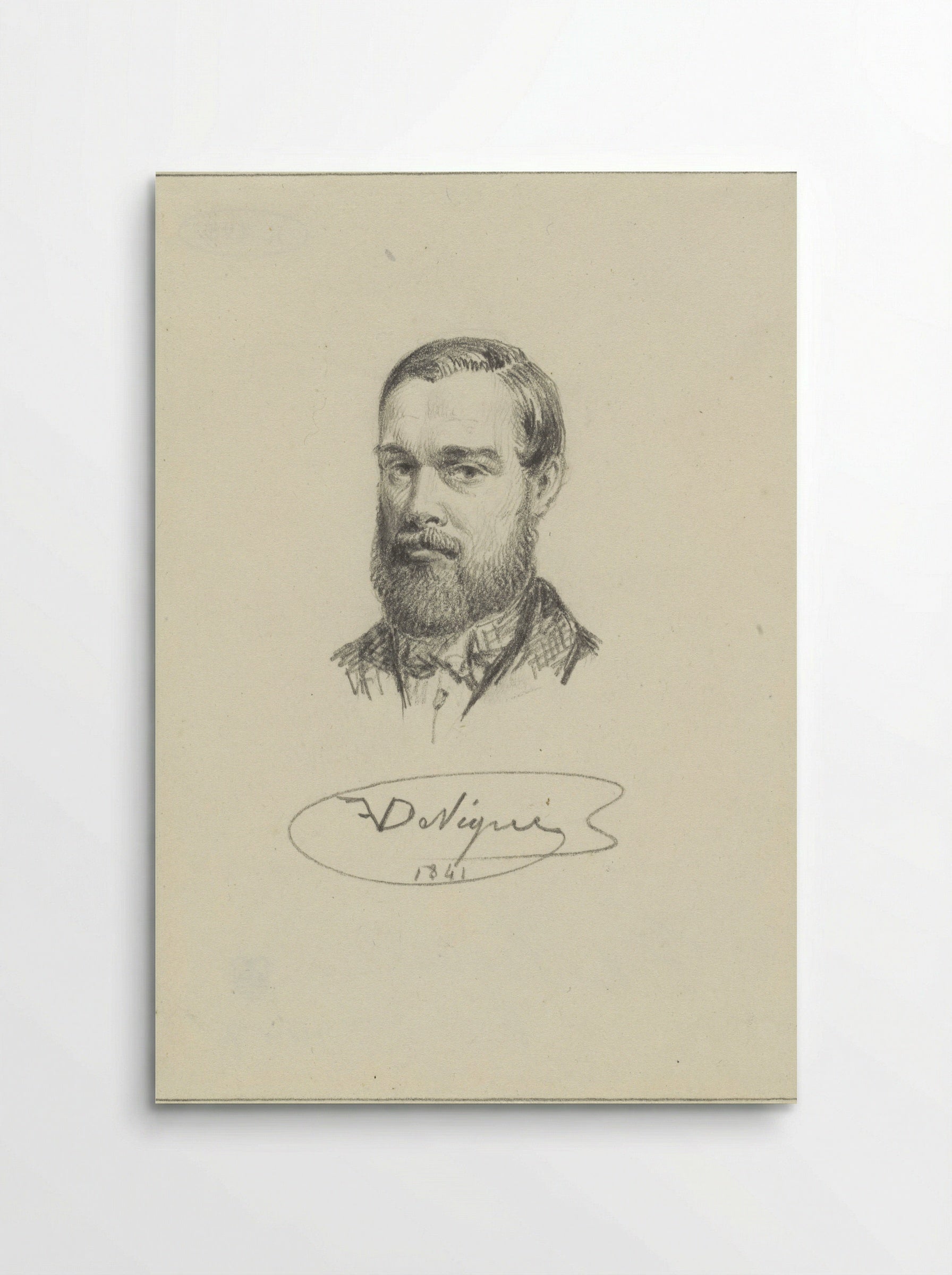 Portret van Ludovicus Roelandt - Félix De Vigne - Poster