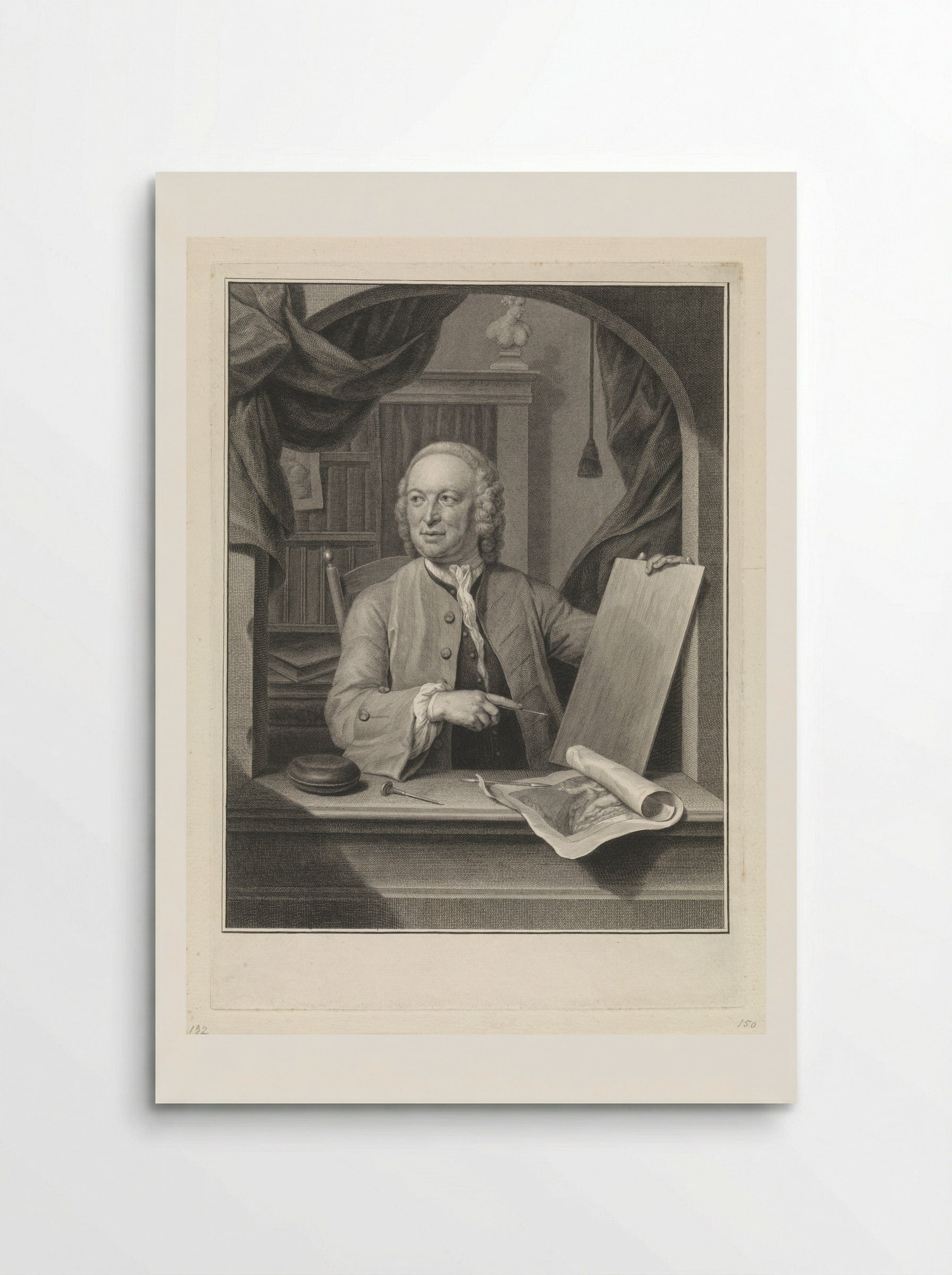 Portret van Maurits, prins van Oranje - Pieter Tanjé - Poster