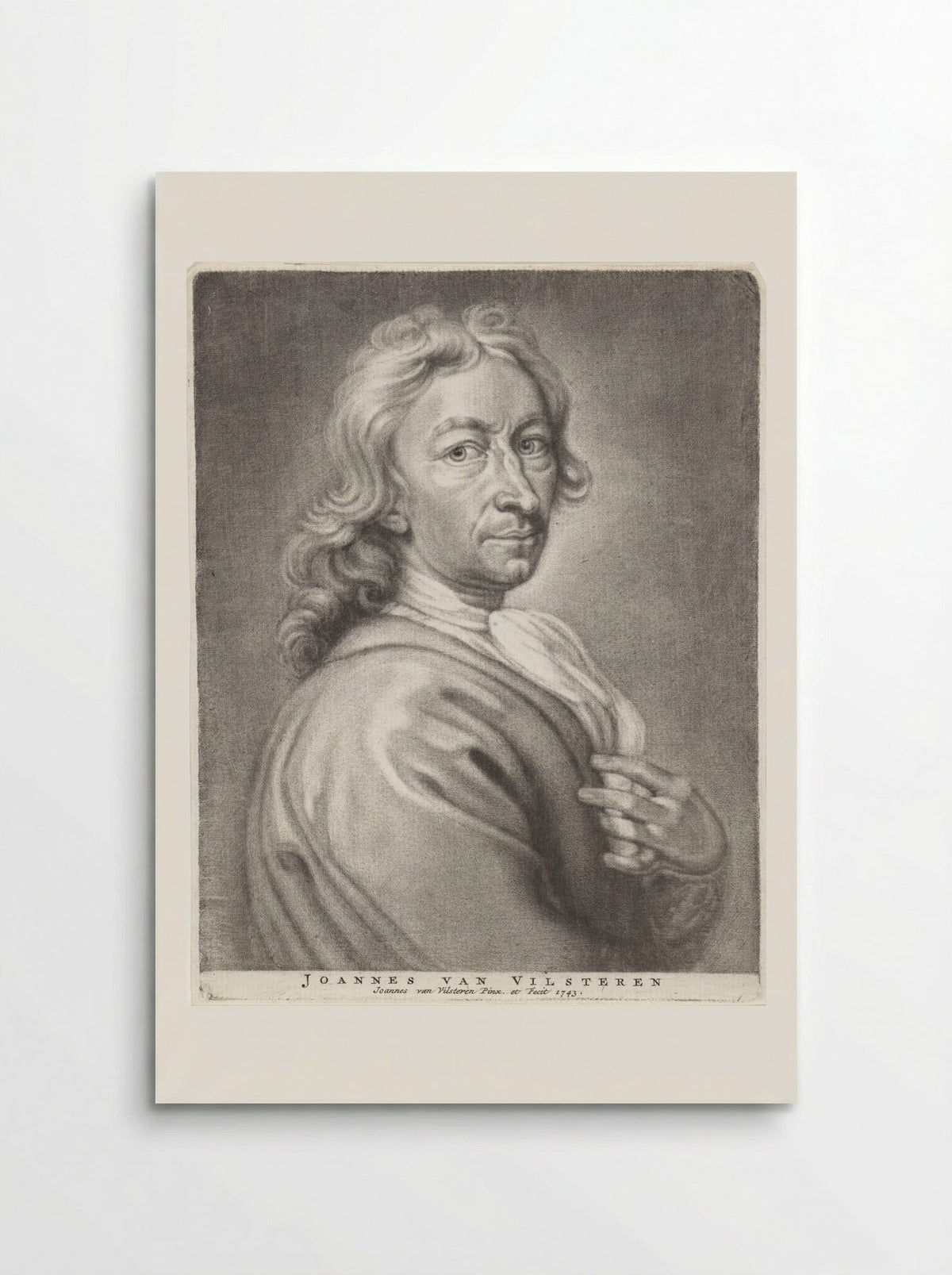Portret van Paulus Gyöngyösi - Johannes van Vilsteren - Poster