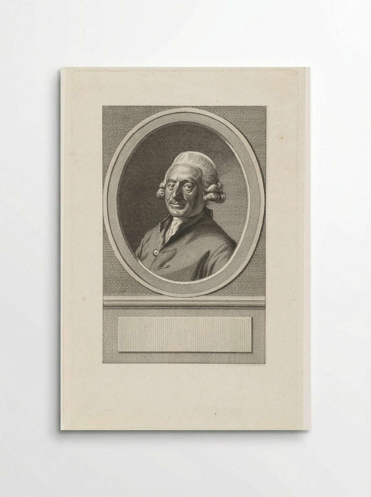 Portret van Pieter van Damme op 60-jarige leeftijd - Cornelis Bogerts - Poster
