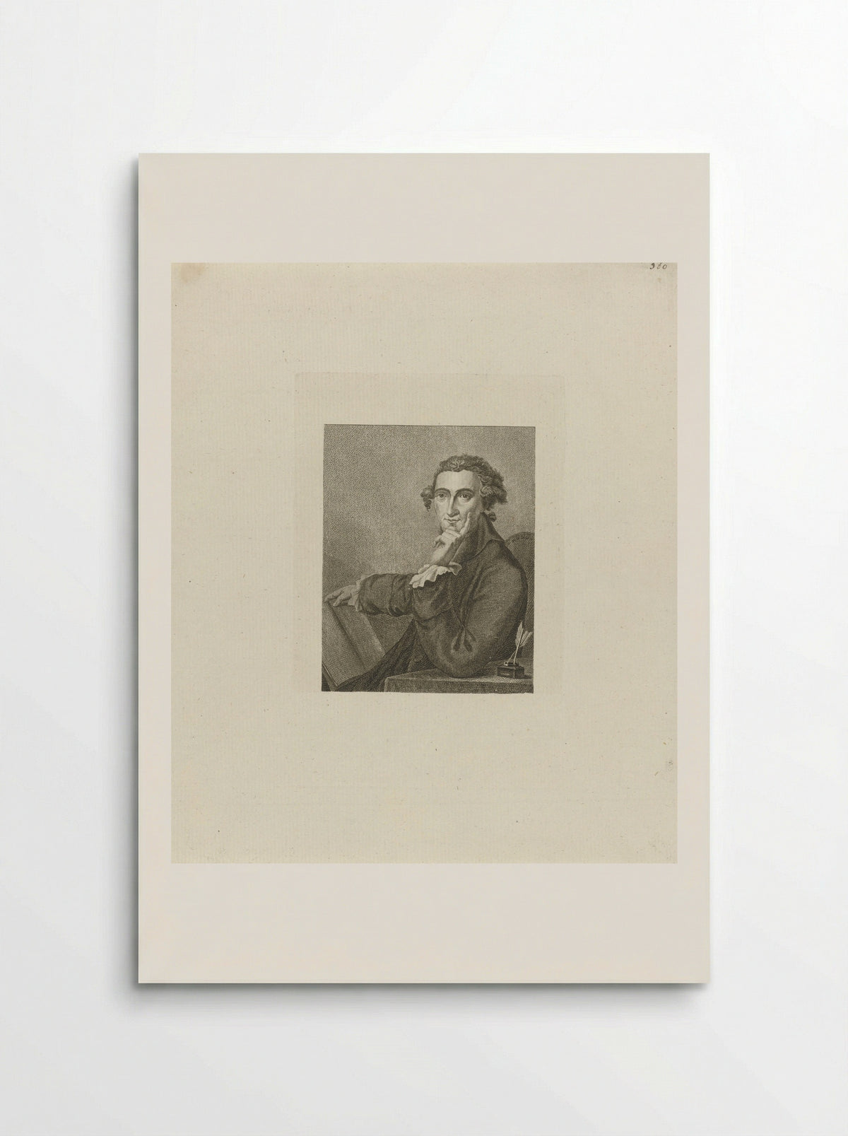 Portret van Thomas Paine - Theodorus de Roode - Poster