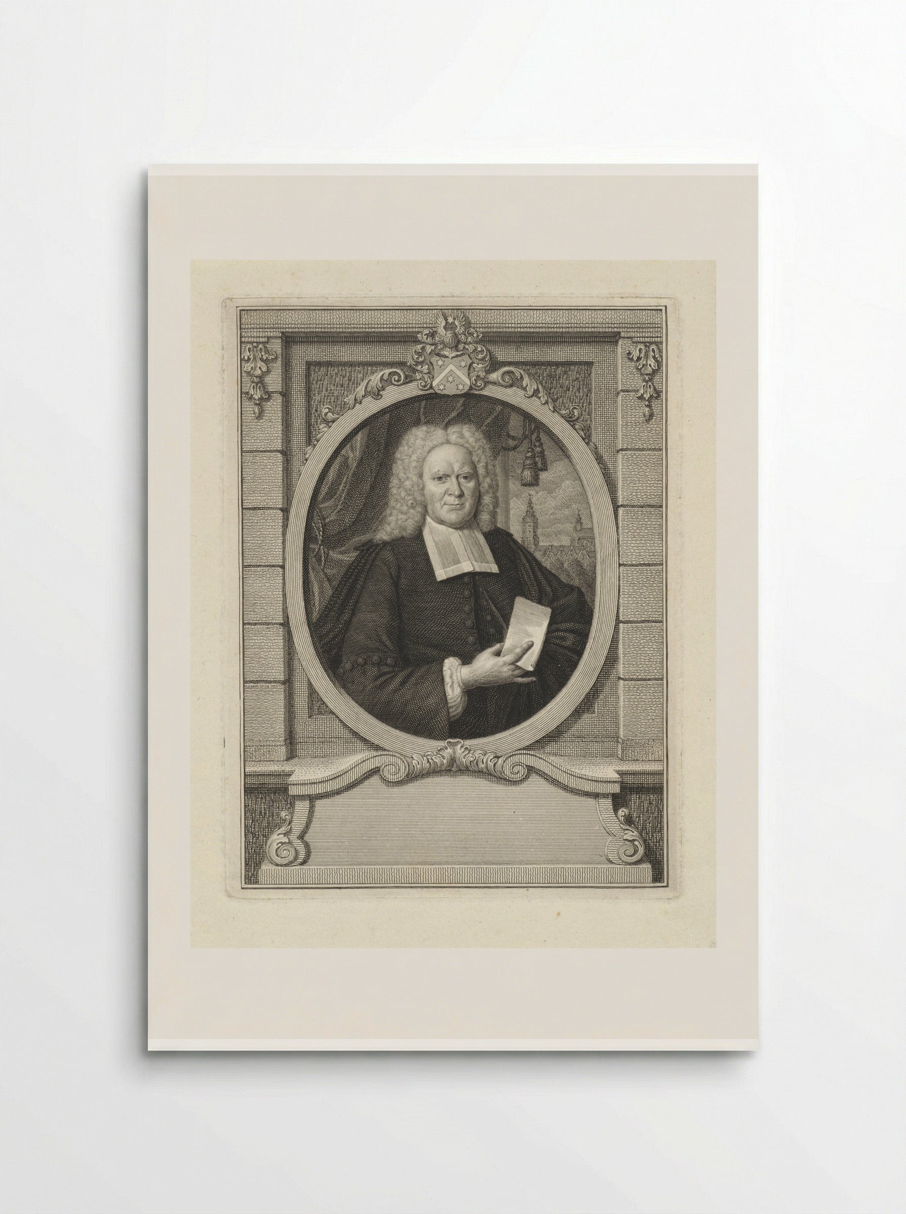 Portret van Wigbold Muilman - Pieter Tanjé - Poster
