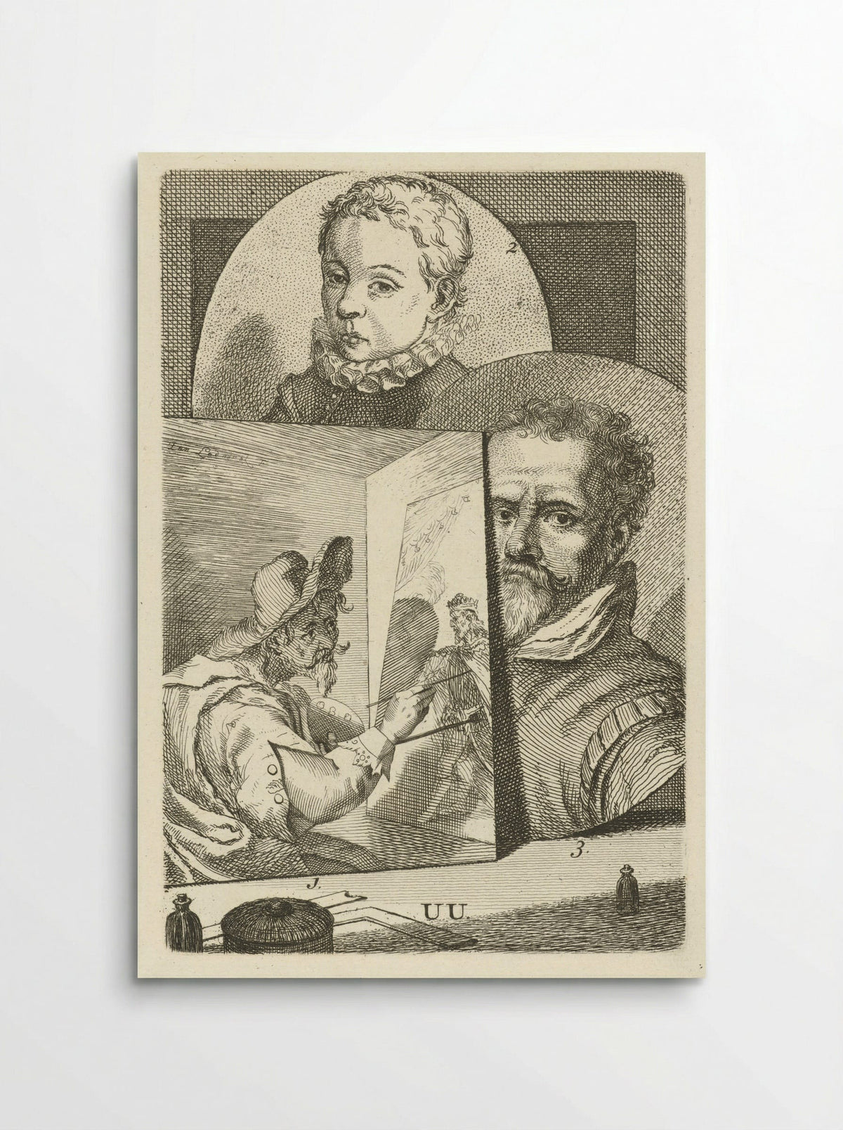 Portret van Willem I, prins van Oranje - Zacharias Dolendo - Poster