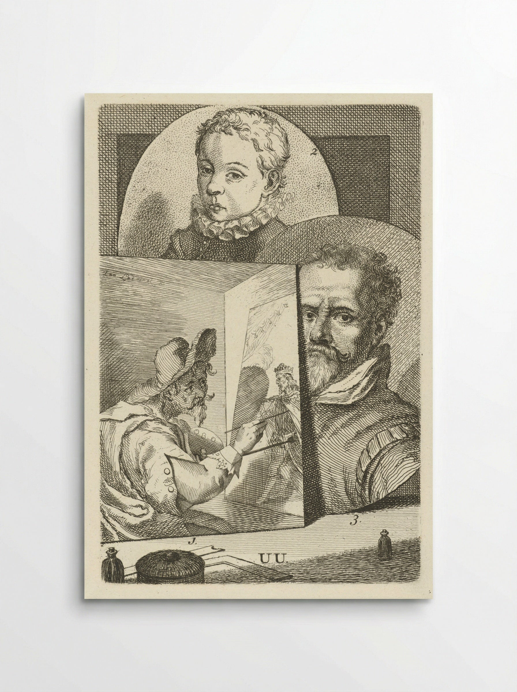 Portret van Willem I, prins van Oranje - Zacharias Dolendo - Poster