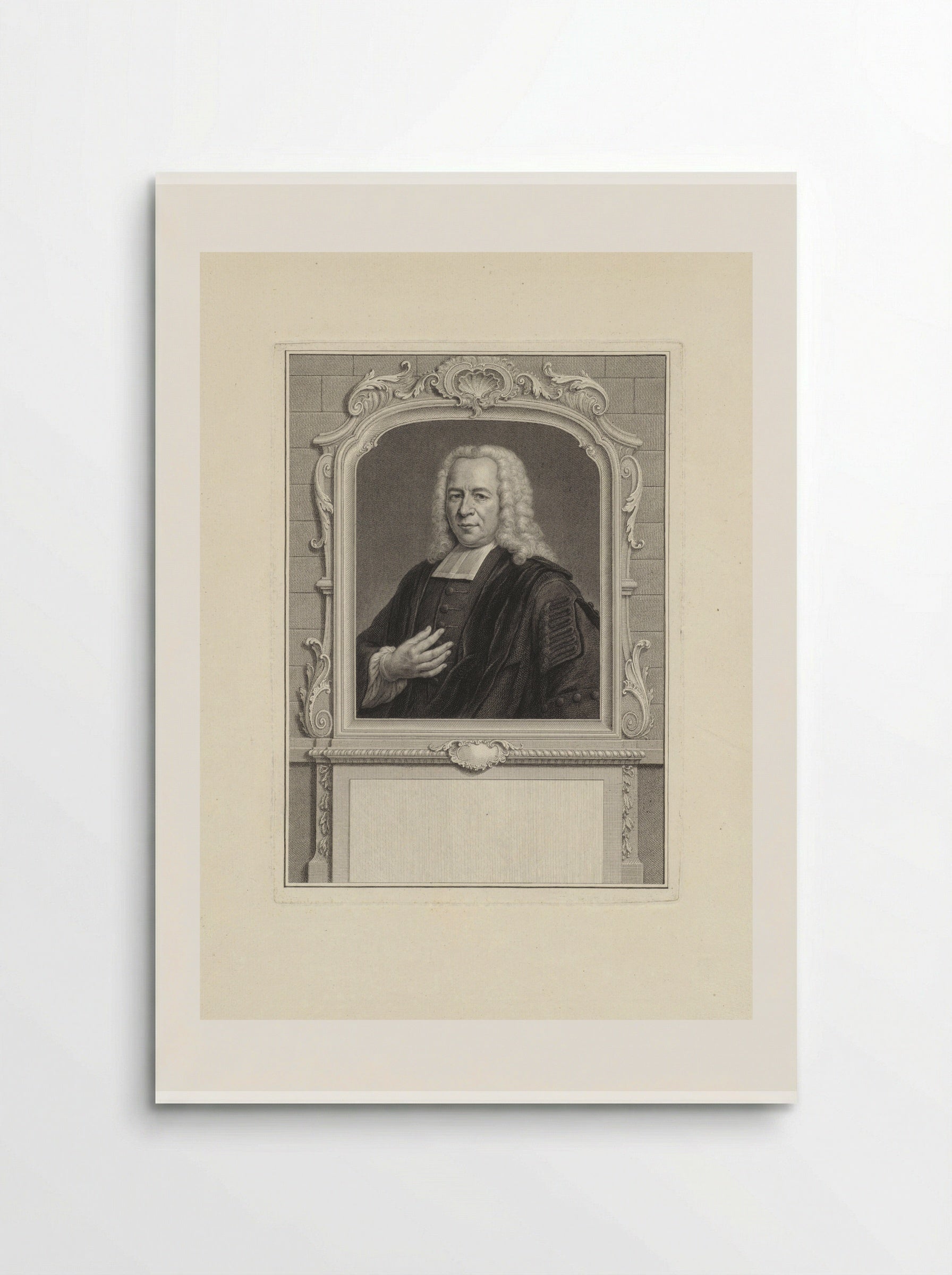 Portret van Willem van Irhoven - Pieter Tanjé - Poster