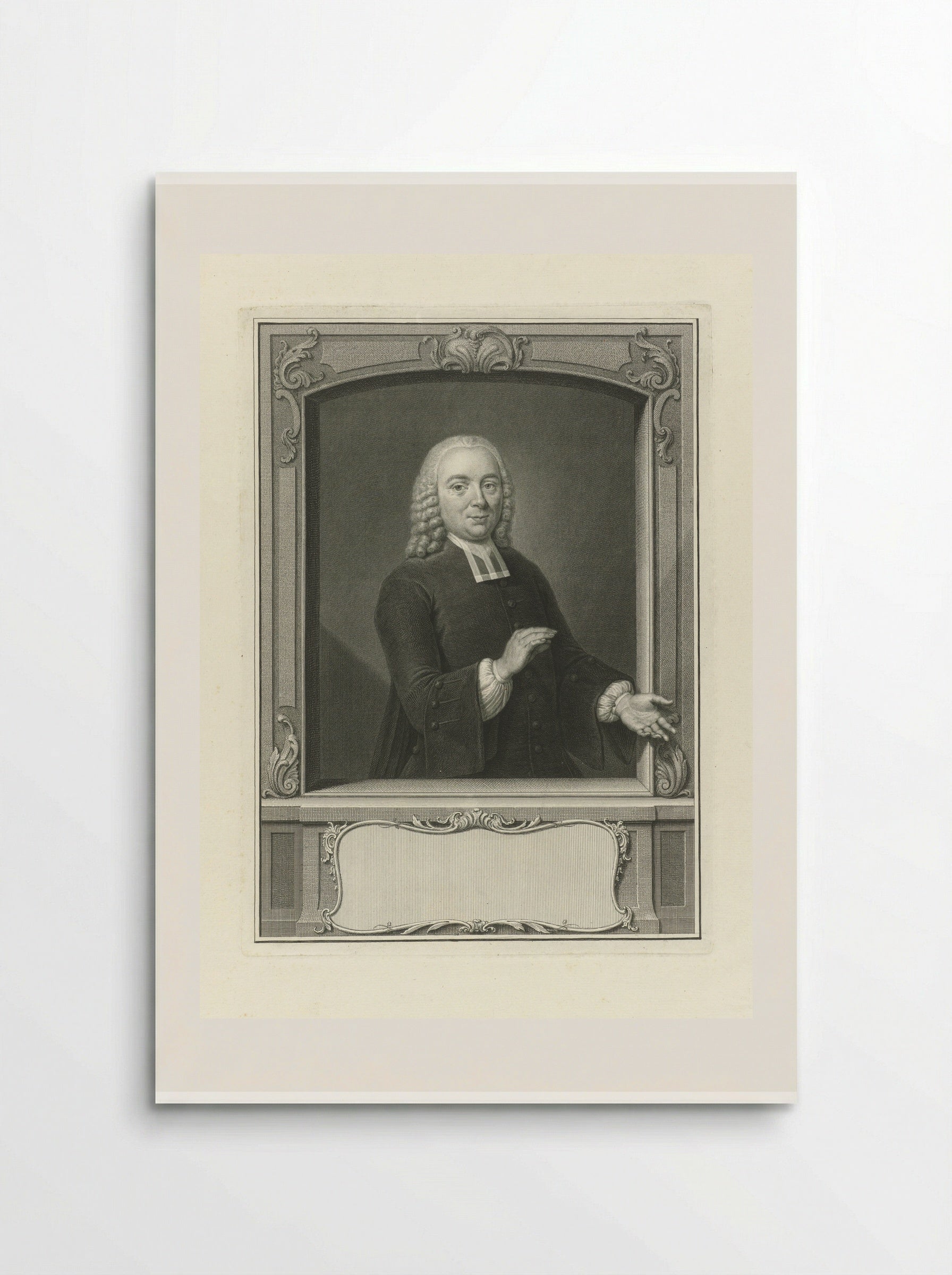 Portret van Willem van den Broek - Pieter Tanjé - Poster
