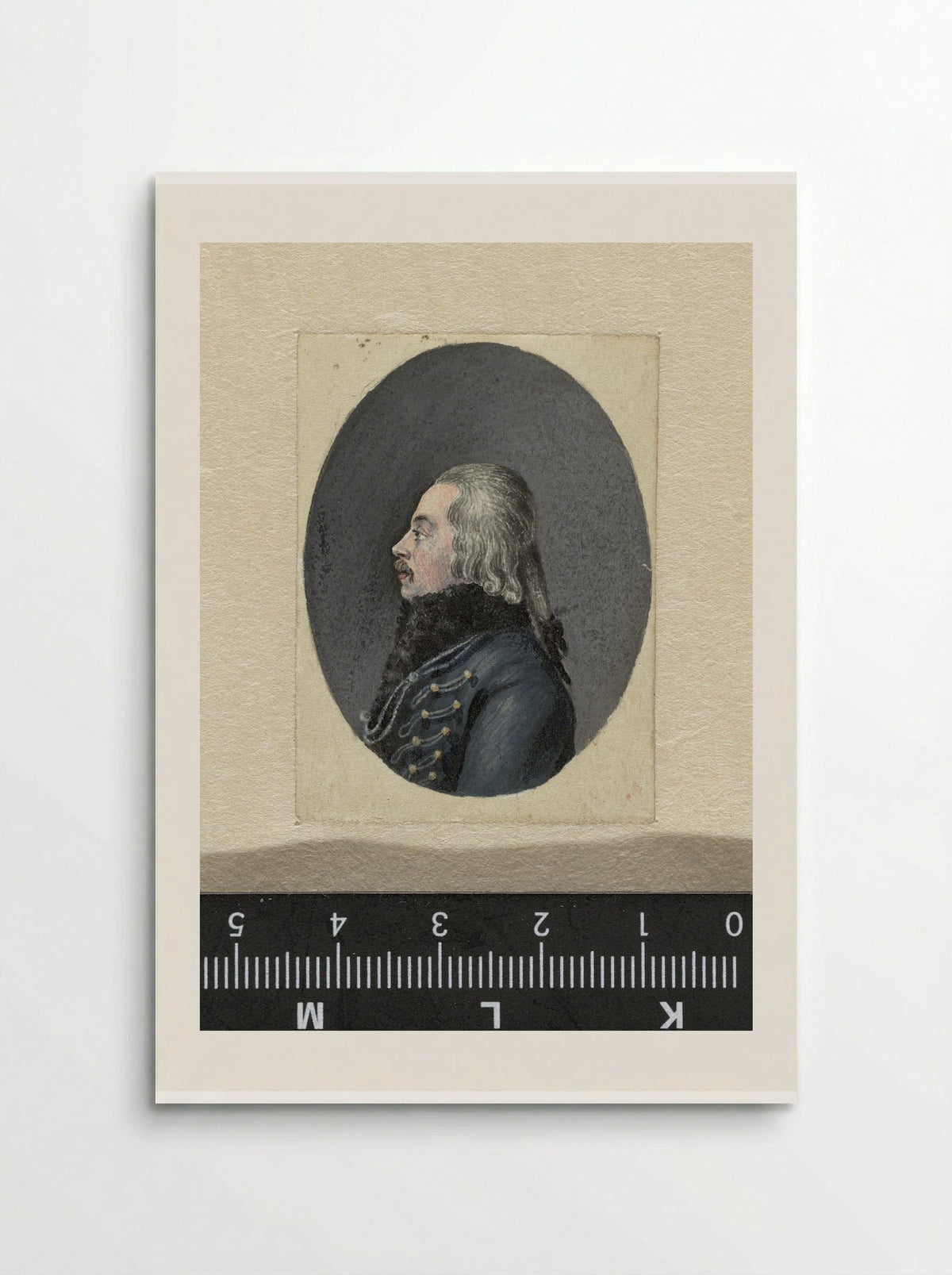 Portret van een huzarenofficier - Ernst Willem Jan Bagelaar - Poster