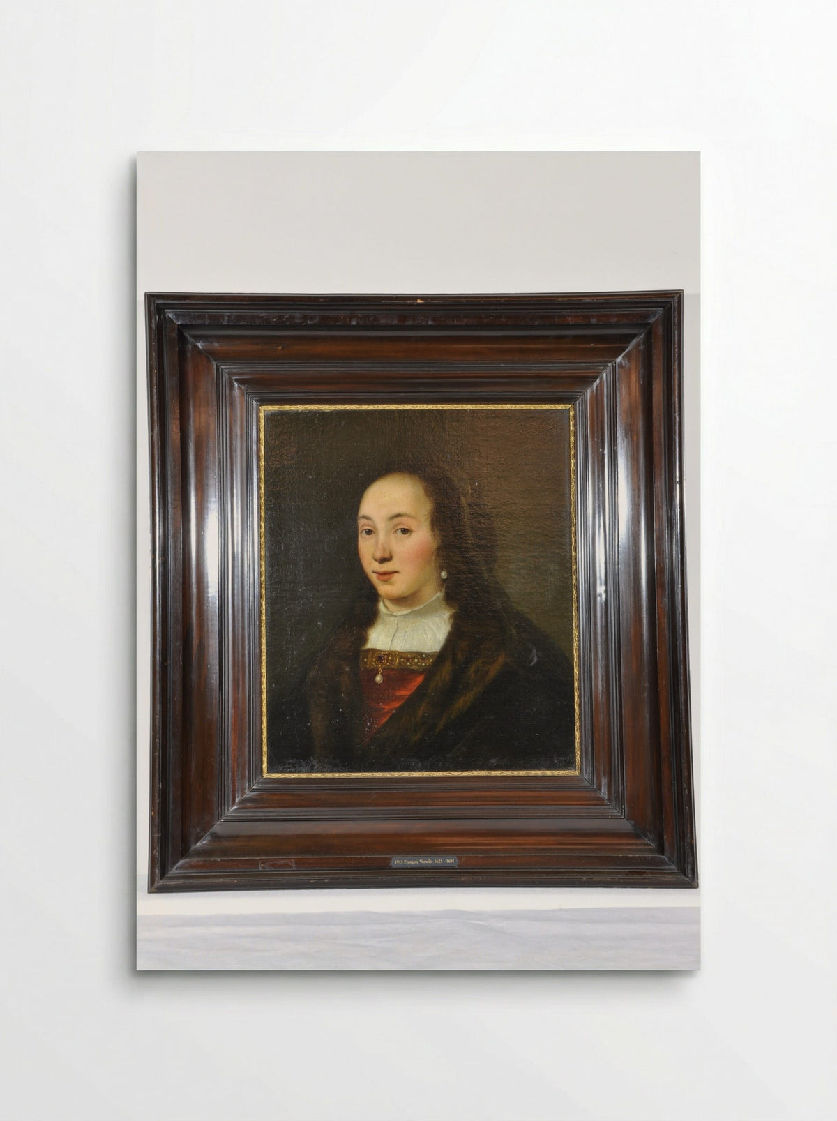 Portret van een jongen, genaamd 'Het zoontje van admiraal van Nes' - François Verwilt - Poster