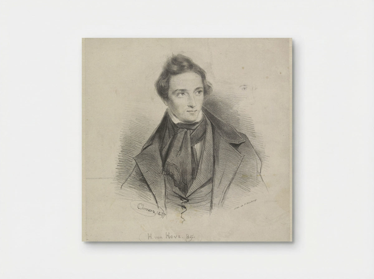Portret van een jongen - Huib van Hove Bz - Poster