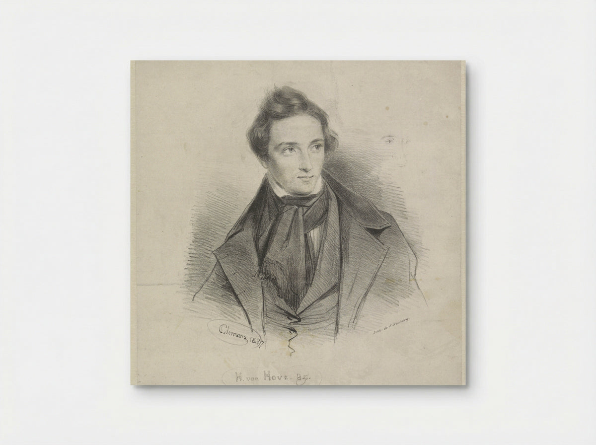 Portret van een jongen - Huib van Hove Bz - Poster