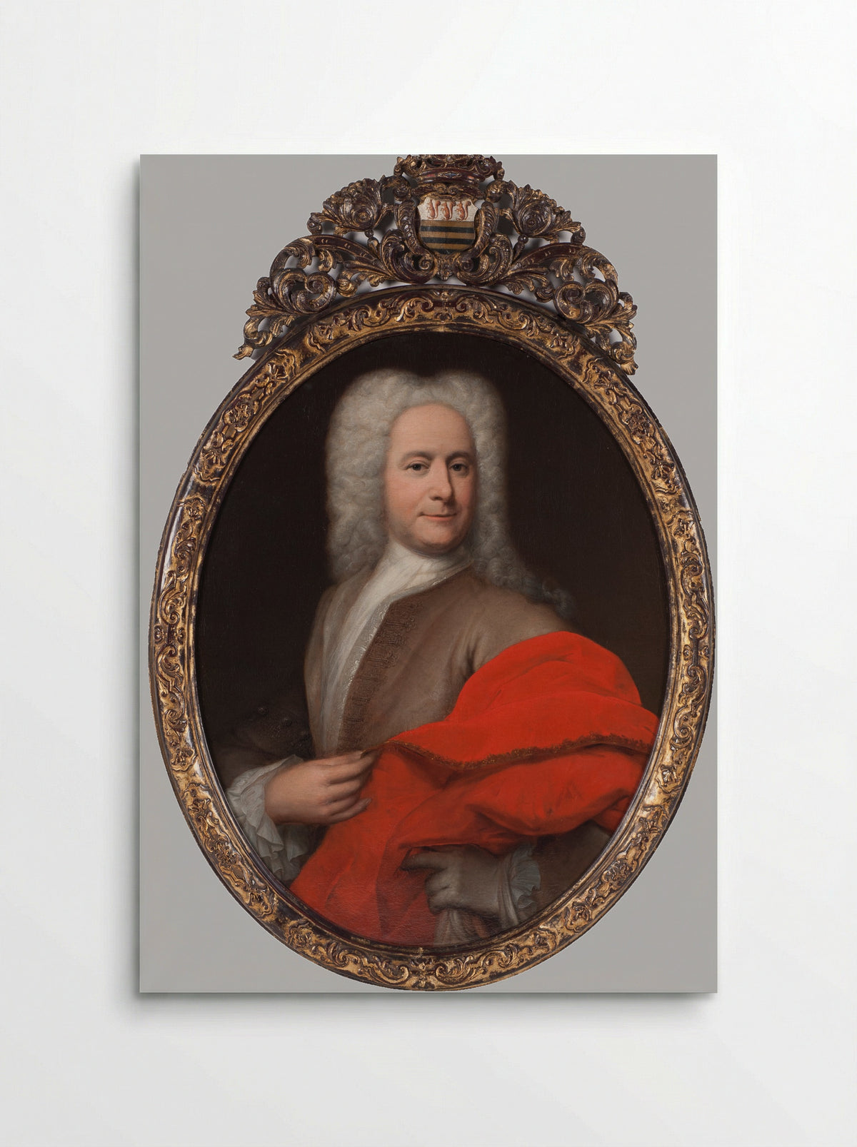 Portret van een krijgsoverste - Johannes Vollevens (I) - Poster