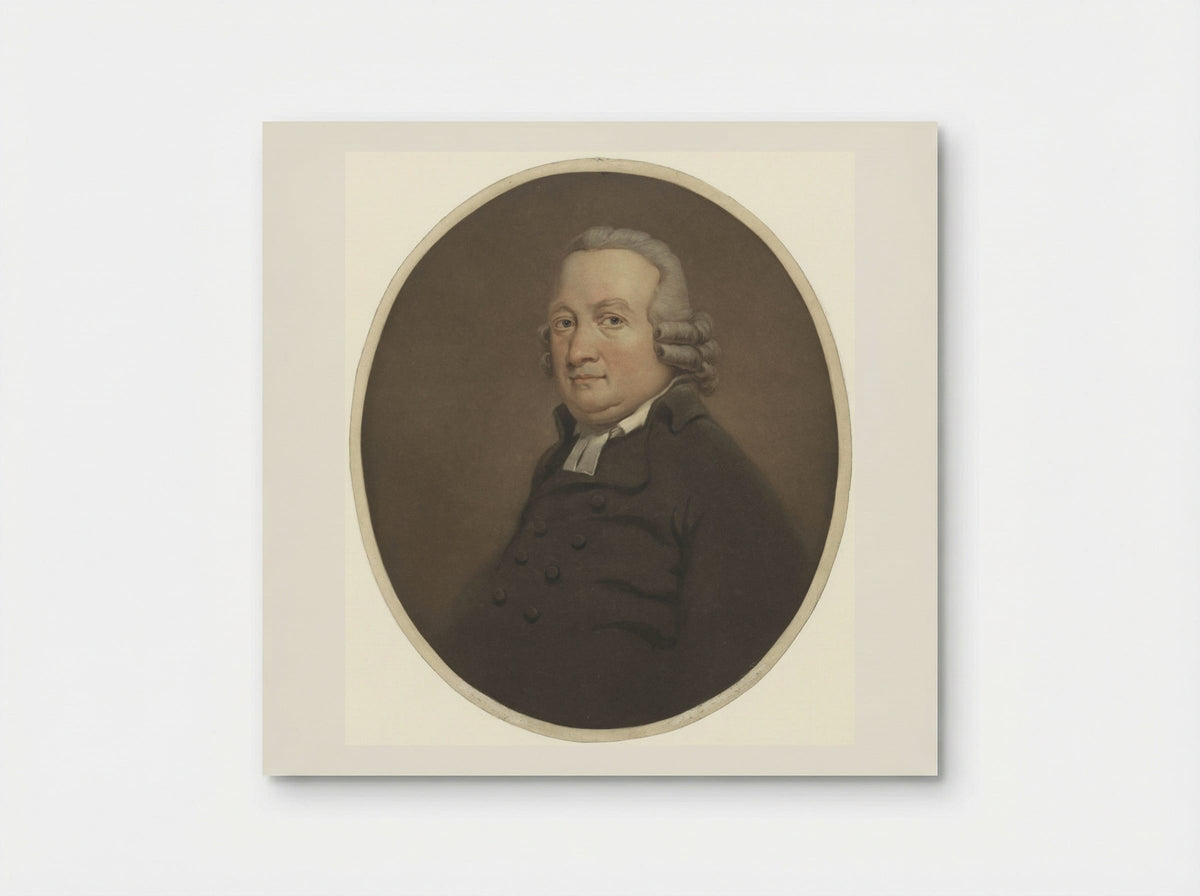 Portret van een man (Frederik Christiaan Bierweiler) - Frederik Christiaan Bierweiler - Poster