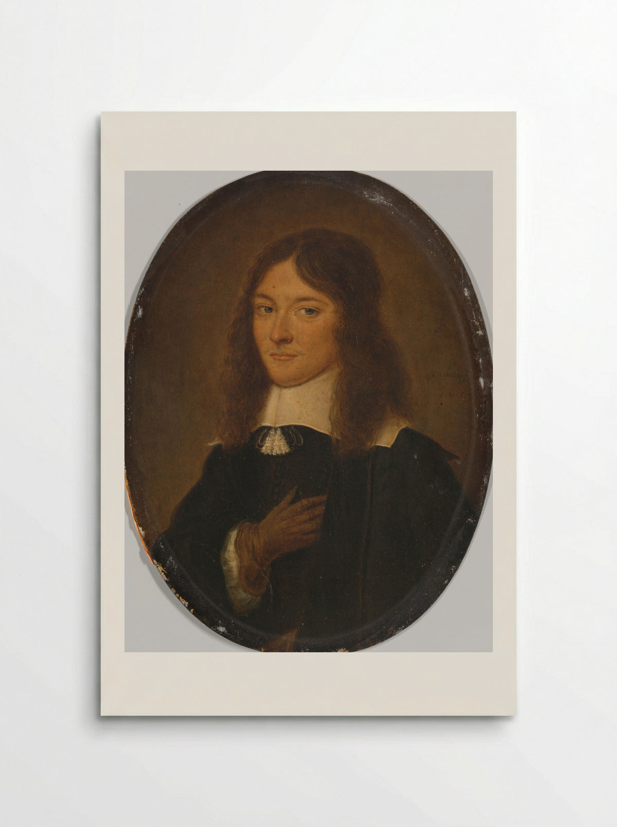 Portret van een man - Dirk Druyf - Poster