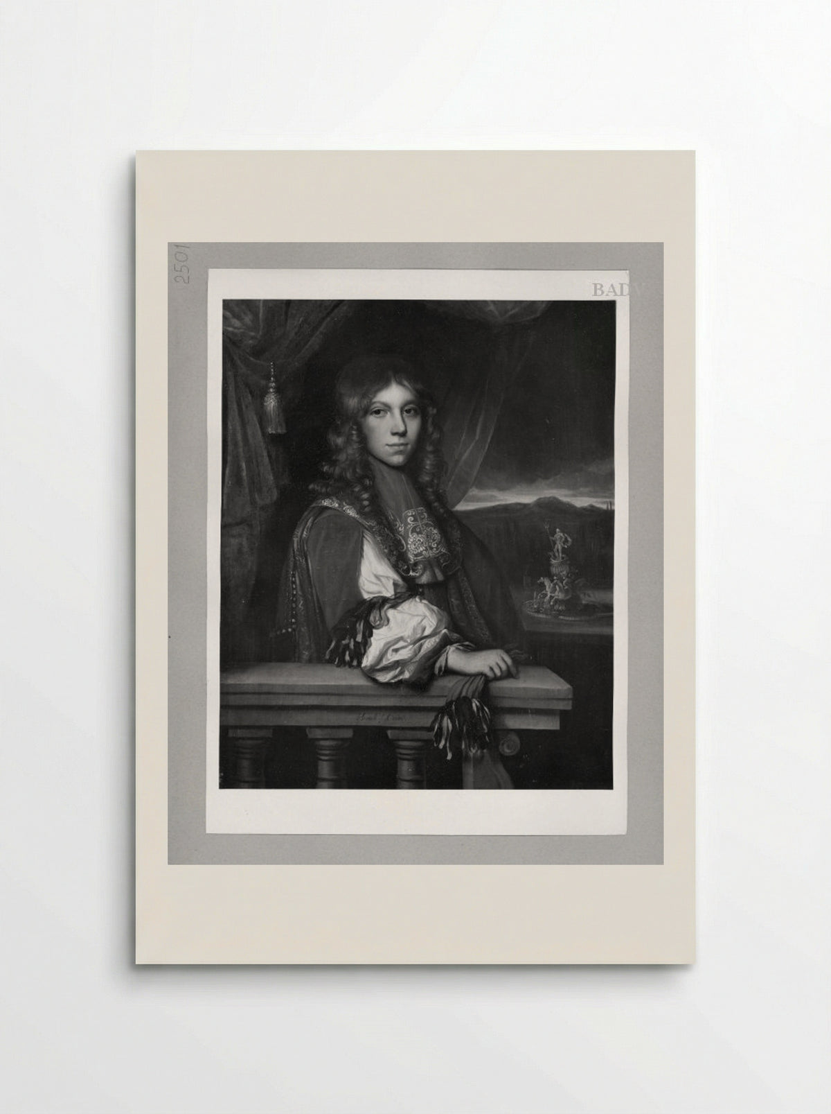 Portret van een man - Jacobus Levecq - Poster