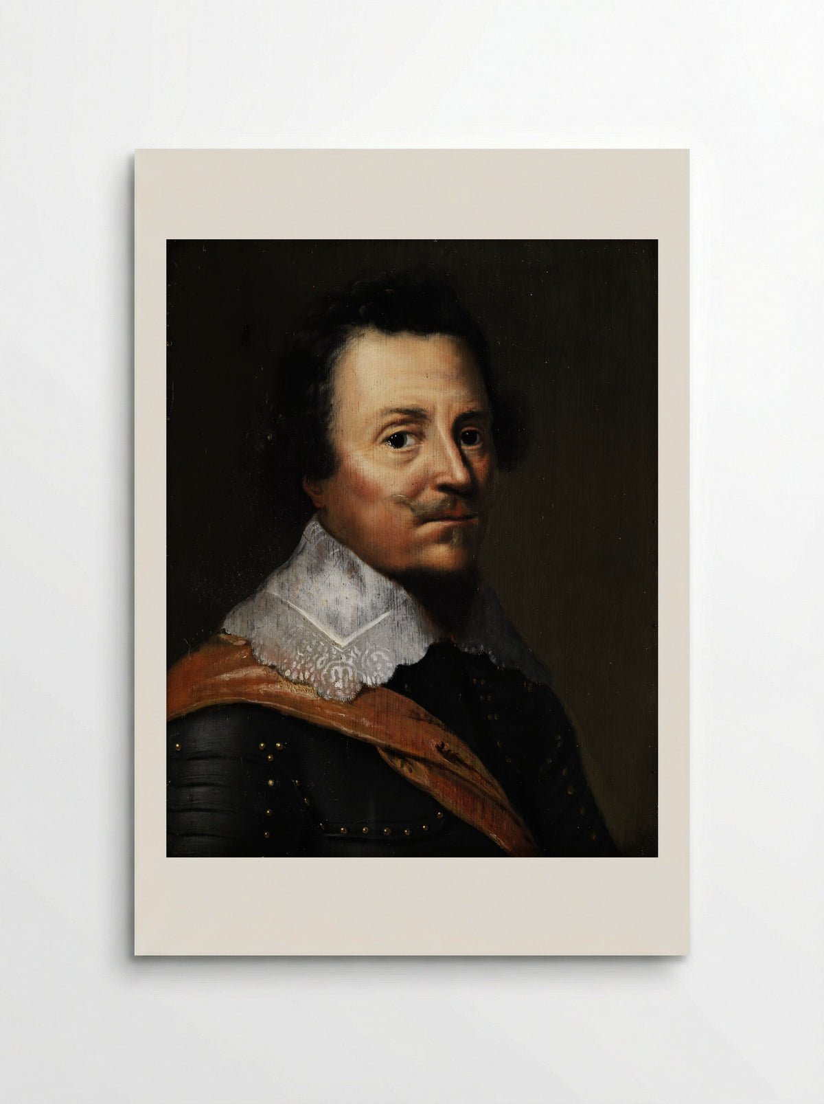 Portret van een officier - Wybrand de Geest - Poster