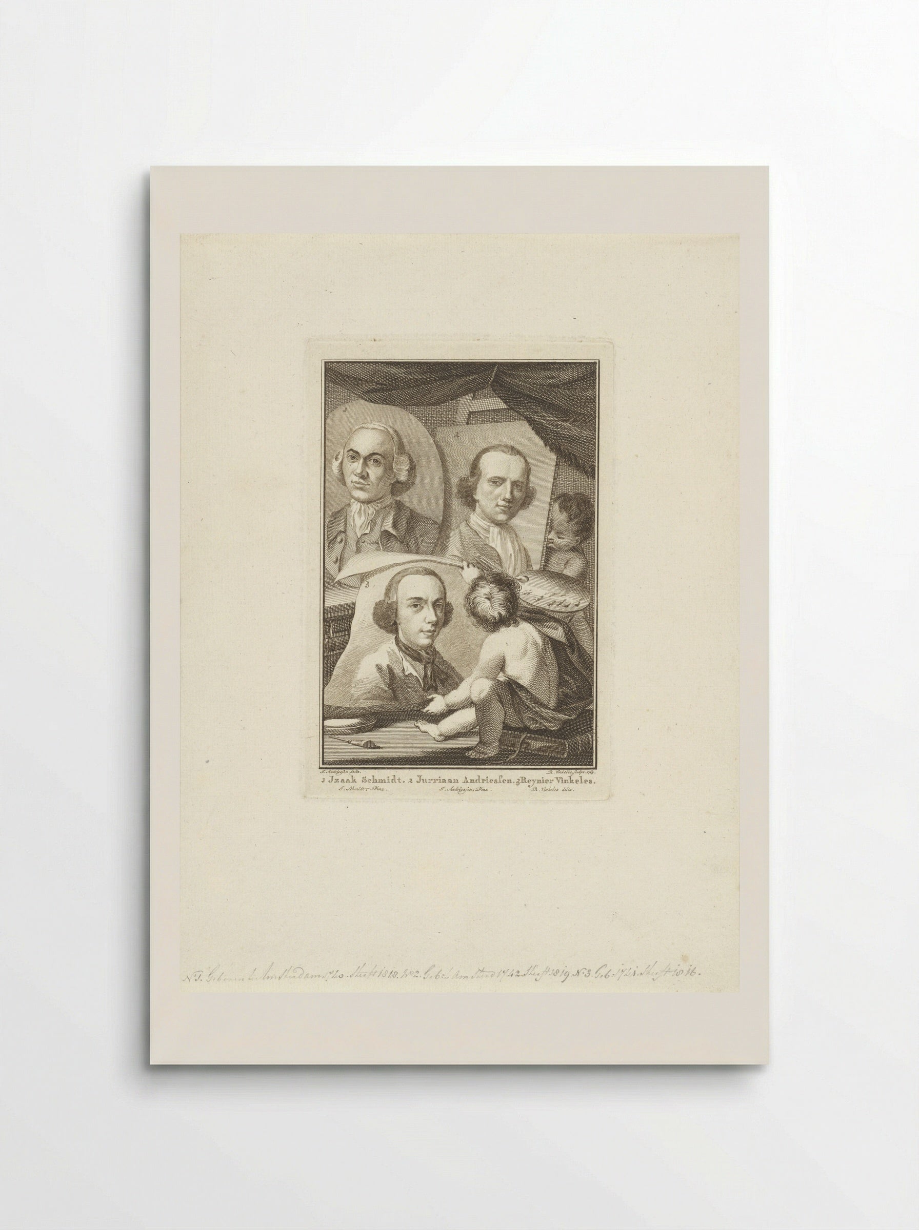 Portret van een onbekende man - Jurriaan Andriessen - Poster