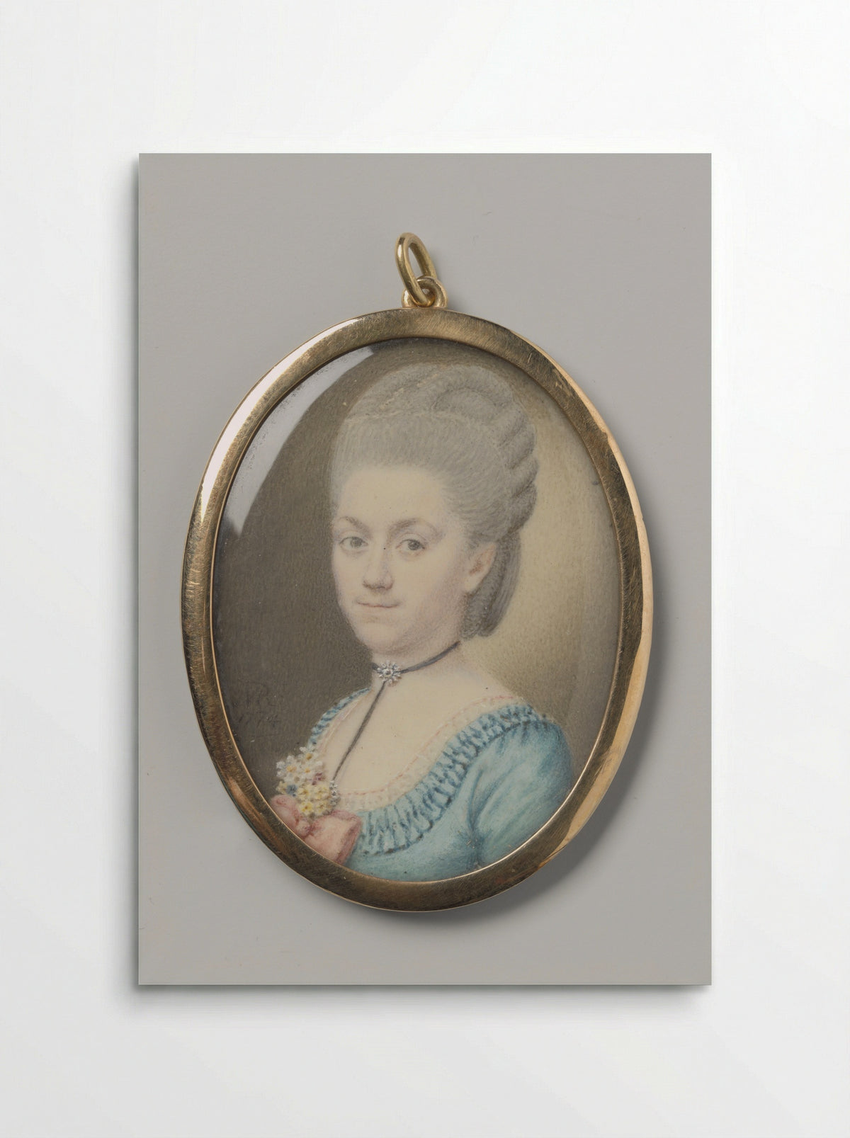 Portret van een vrouw - Joseph Marinkel - Poster