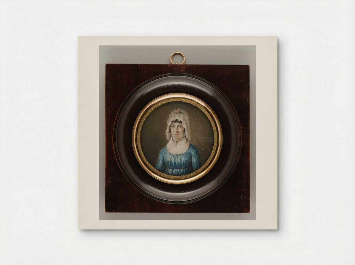 Portret van een vrouw - Gijsbertus Johannus van den Berg - Poster