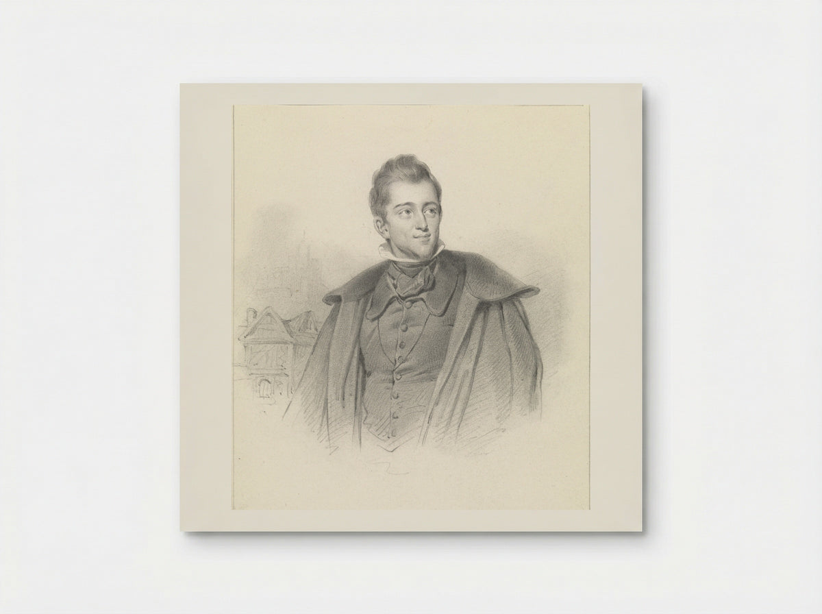 Portret van tsaar Peter de Grote - Johannes Bosboom - Poster