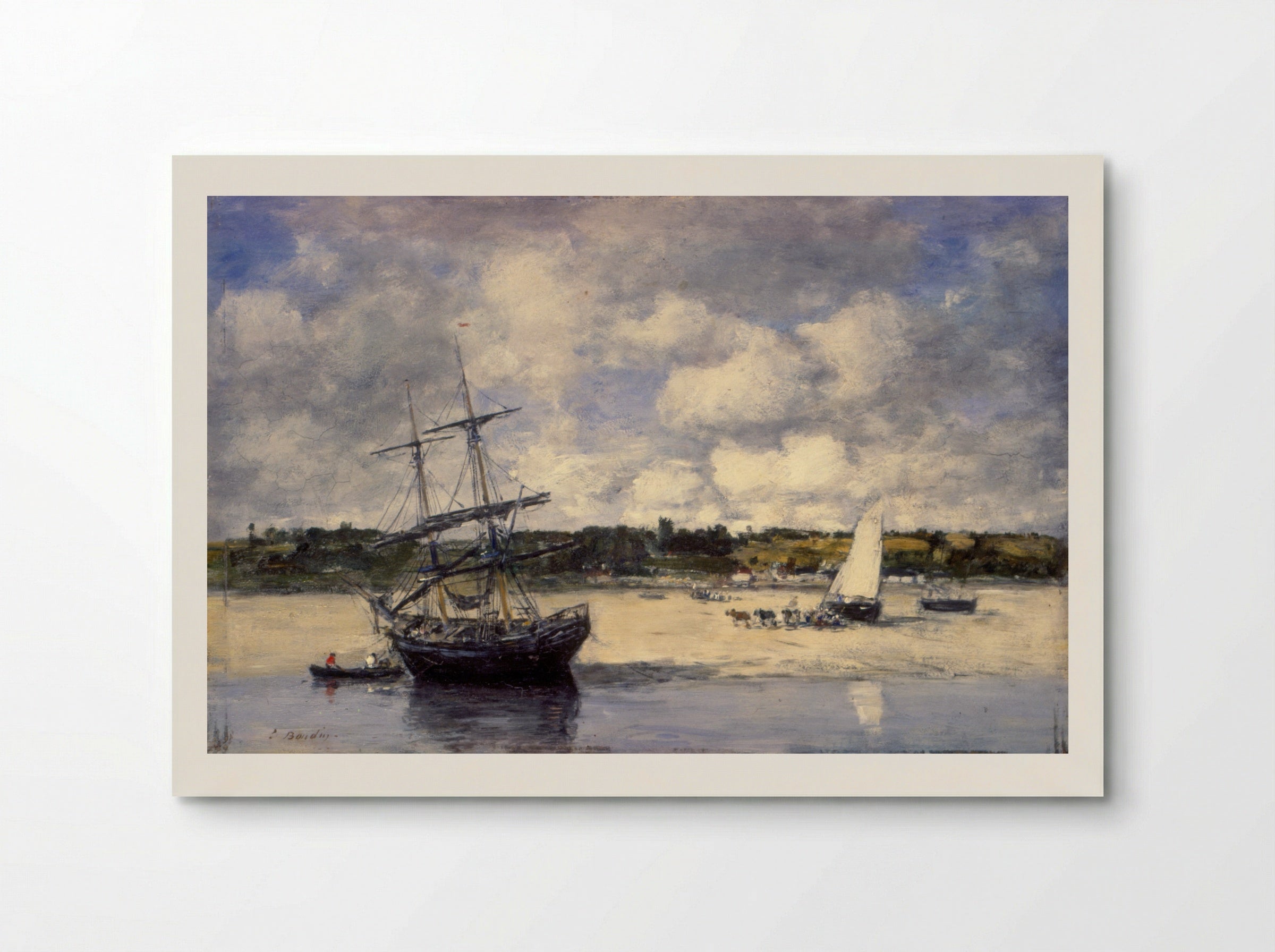 Portrieux - Eugène Boudin - Poster