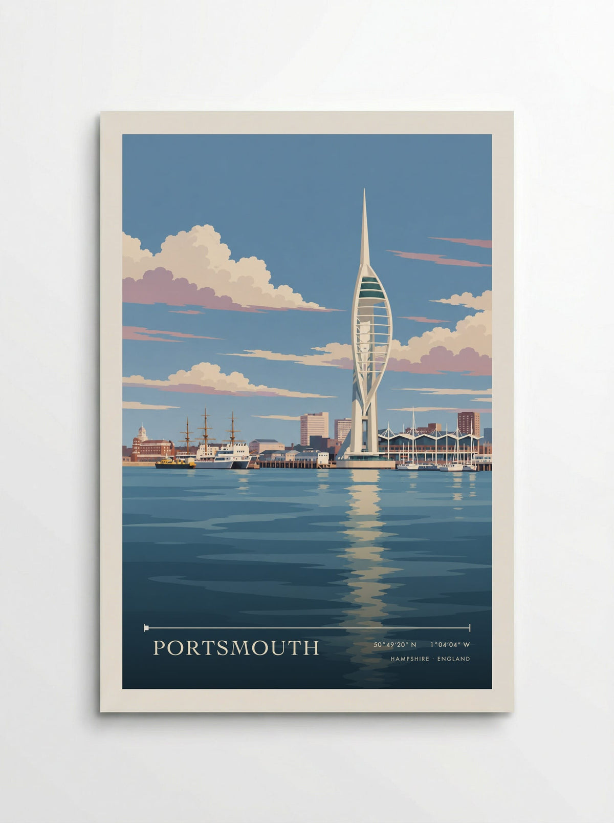 Portsmouth, Hampshire | Travel Poster - Poster
