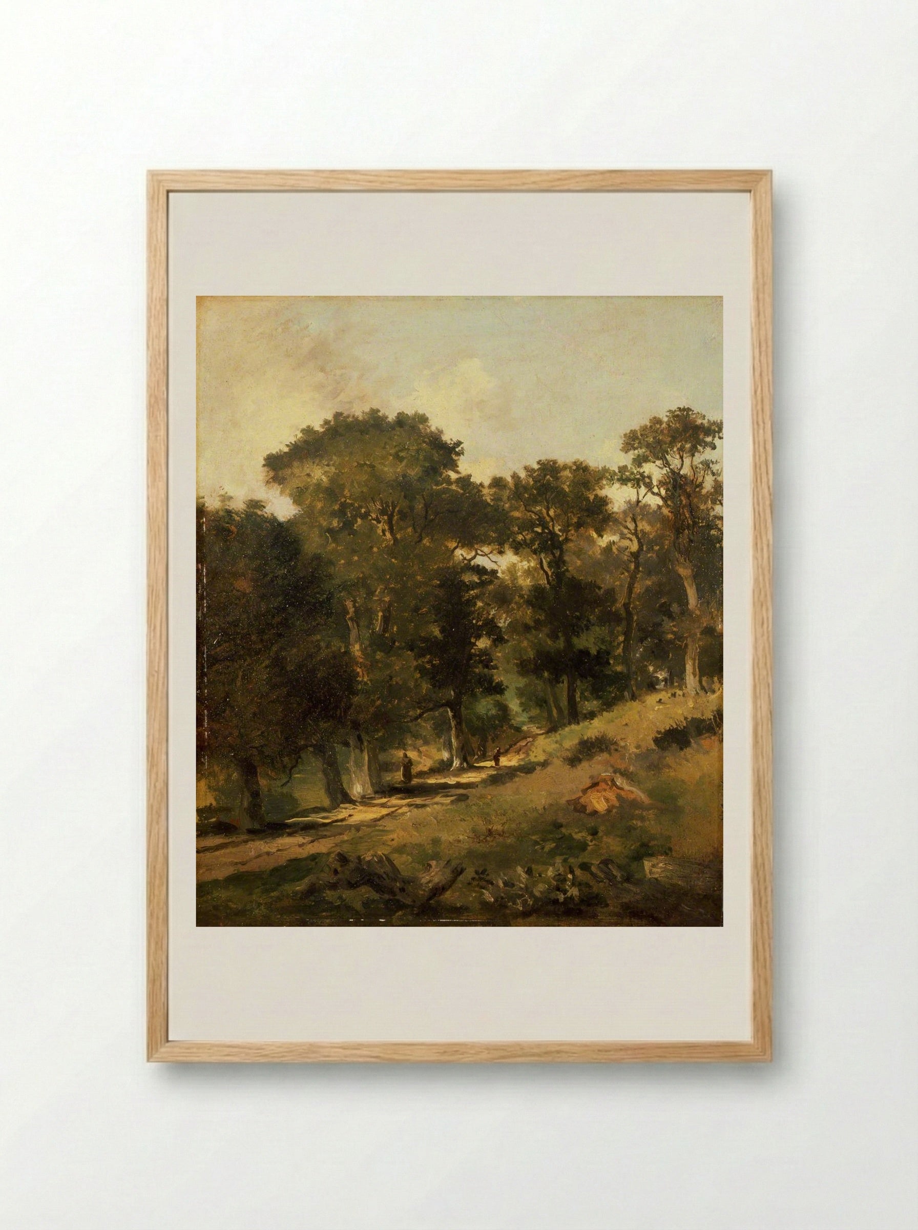 Postwick Grove, Norwich - John Crome - Framed Print Wood