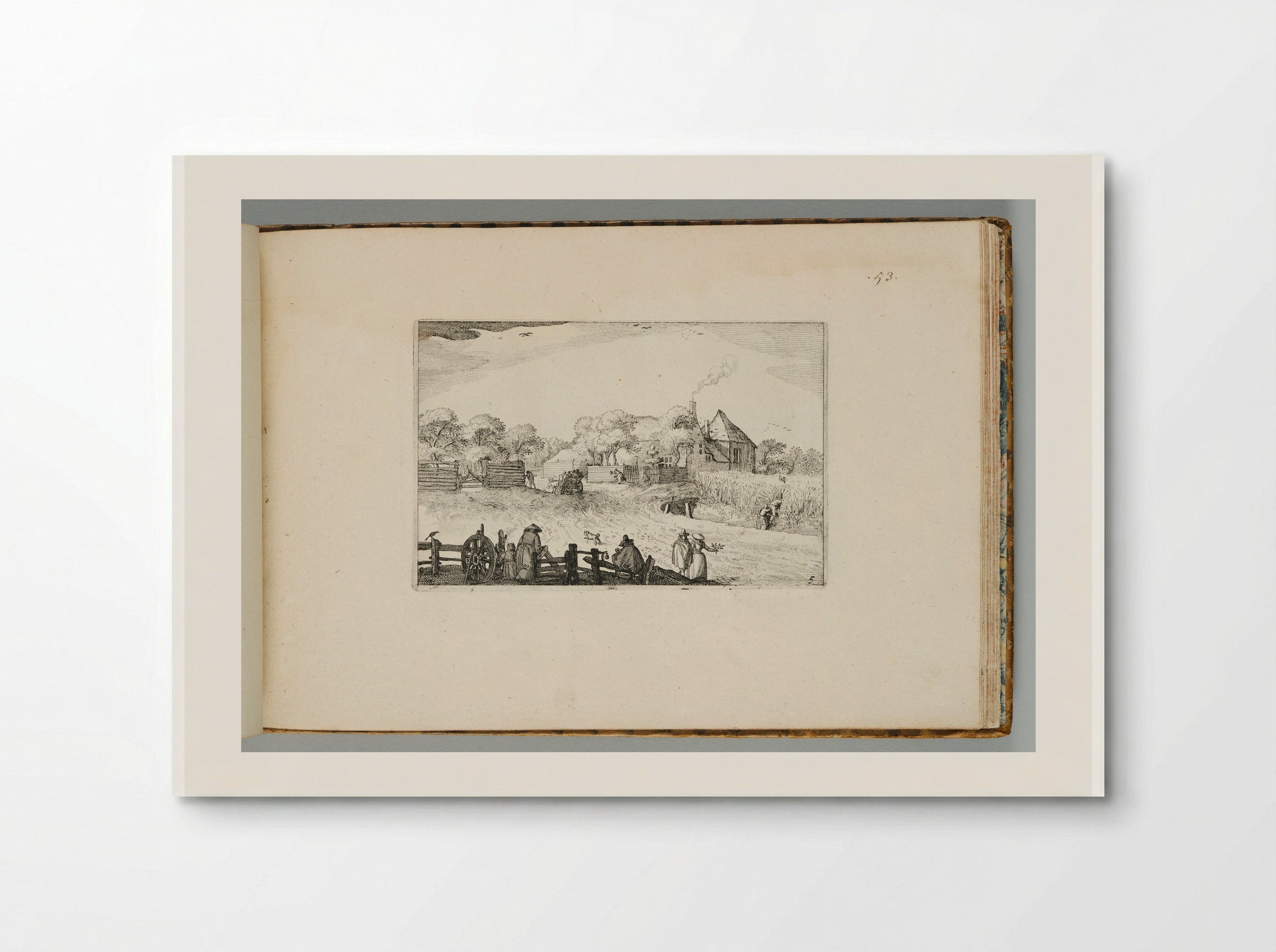 Pot's Inn - Claes Jansz. Visscher - Poster