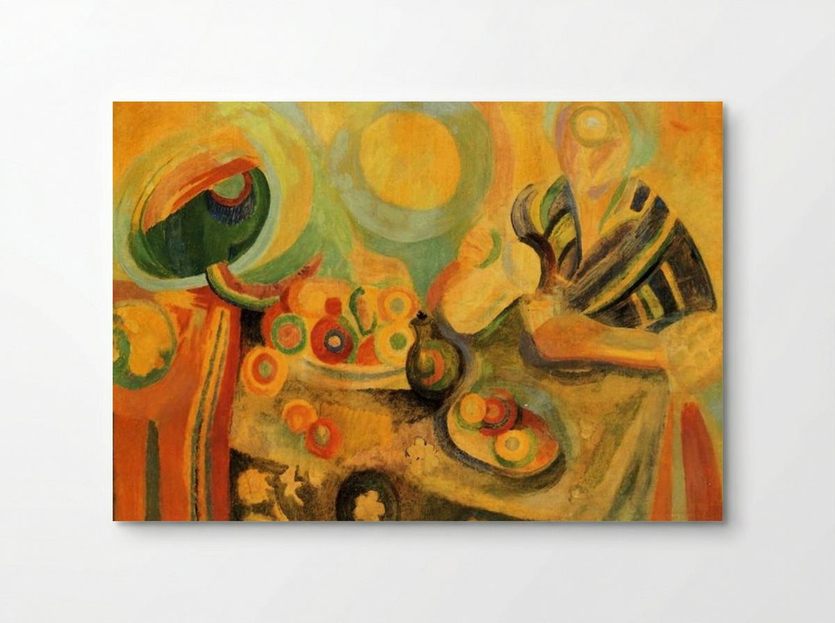 Pouring - Robert Delaunay - Poster