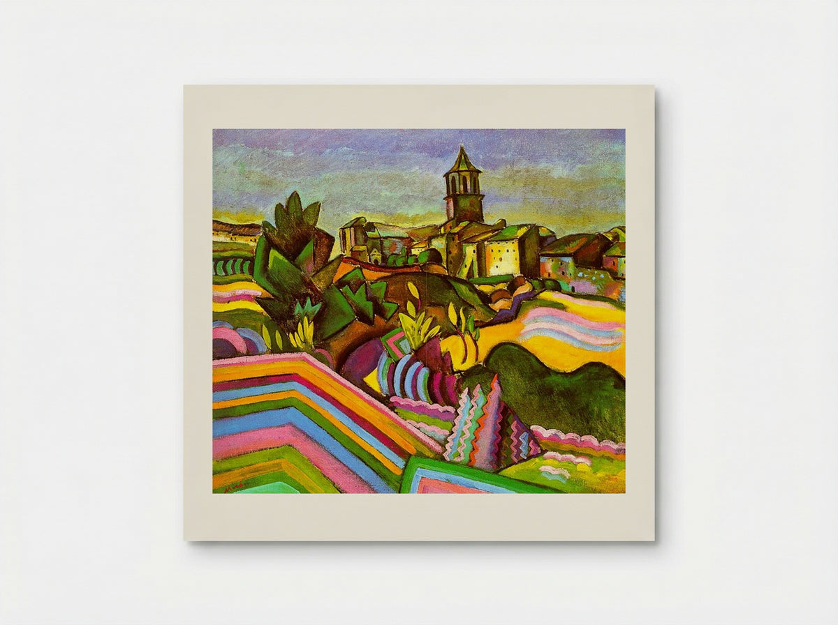 Prades, the Village - Joan Miró - Poster