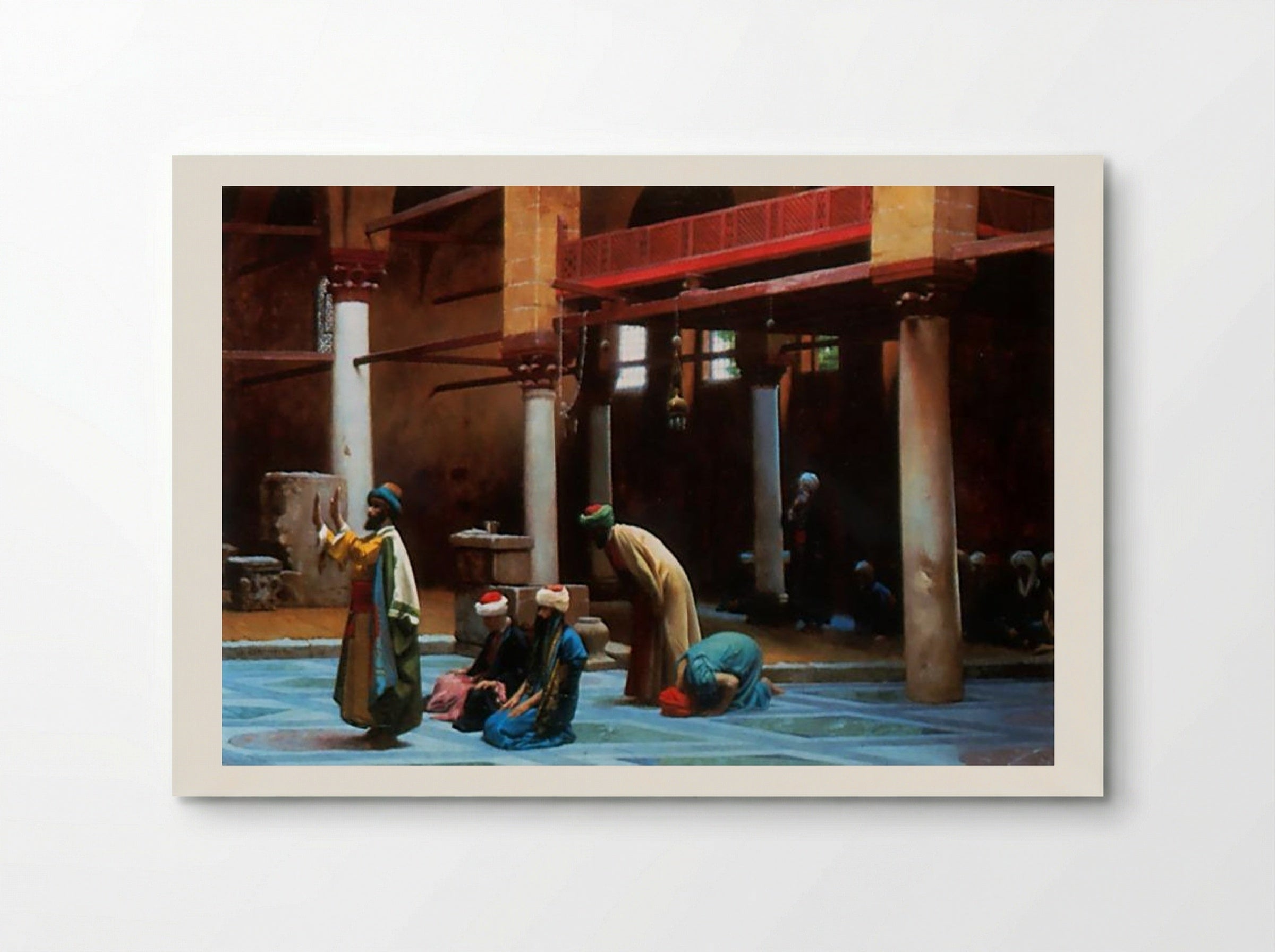 Prayer in the Mosque - Jean-Léon Gérôme - Poster