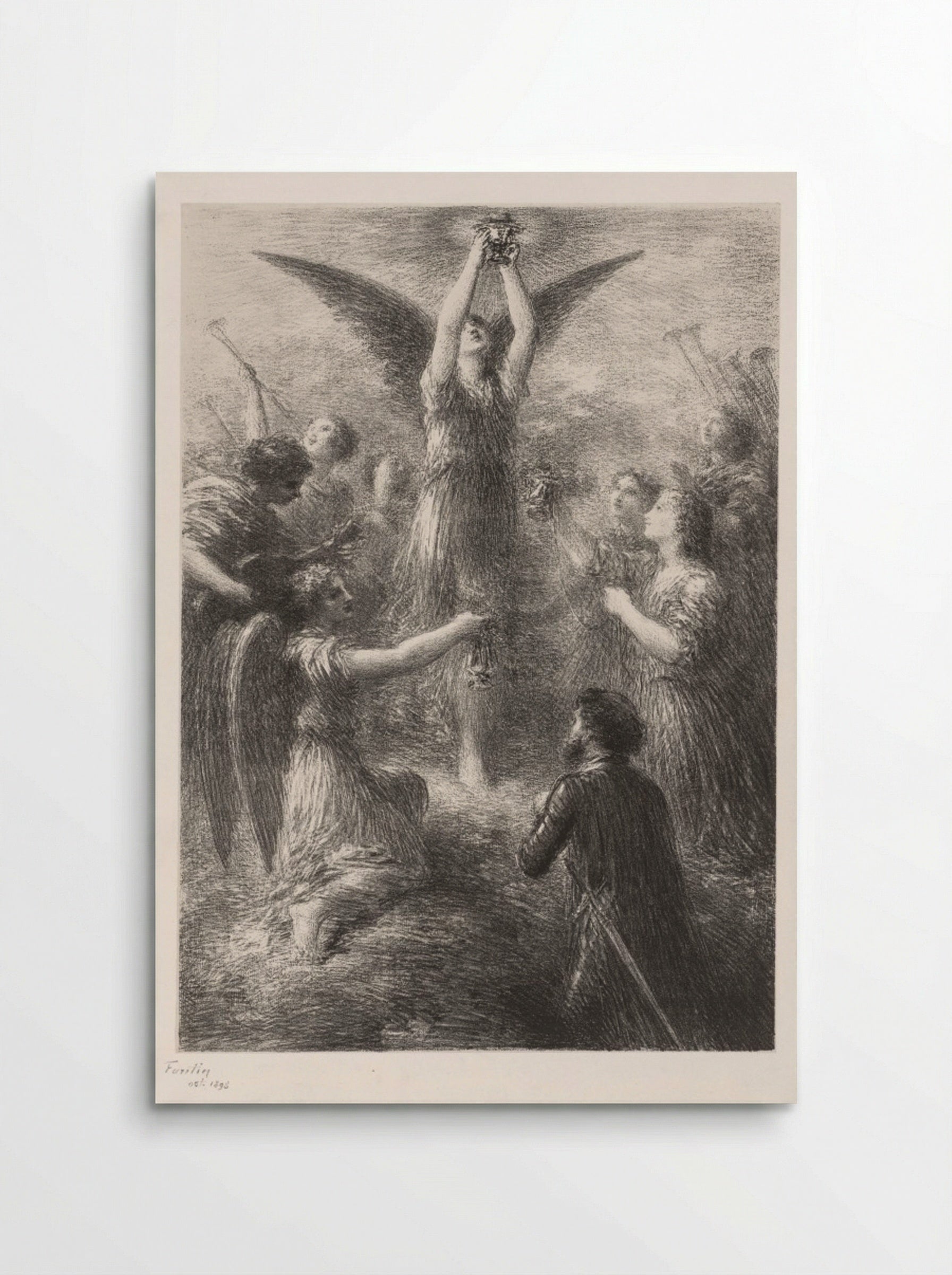 Prelude to Lohengrin - Henri Fantin-Latour - Poster