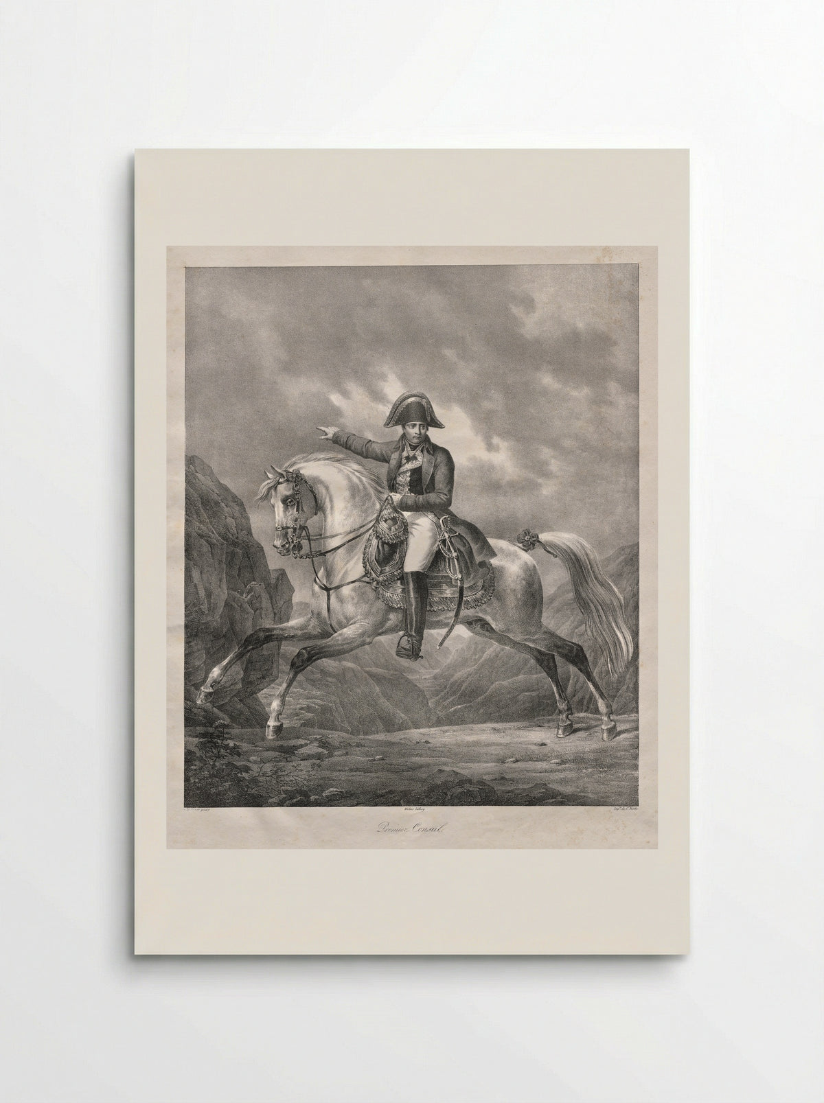 Premier Consul - Antoine Jean Weber - Poster