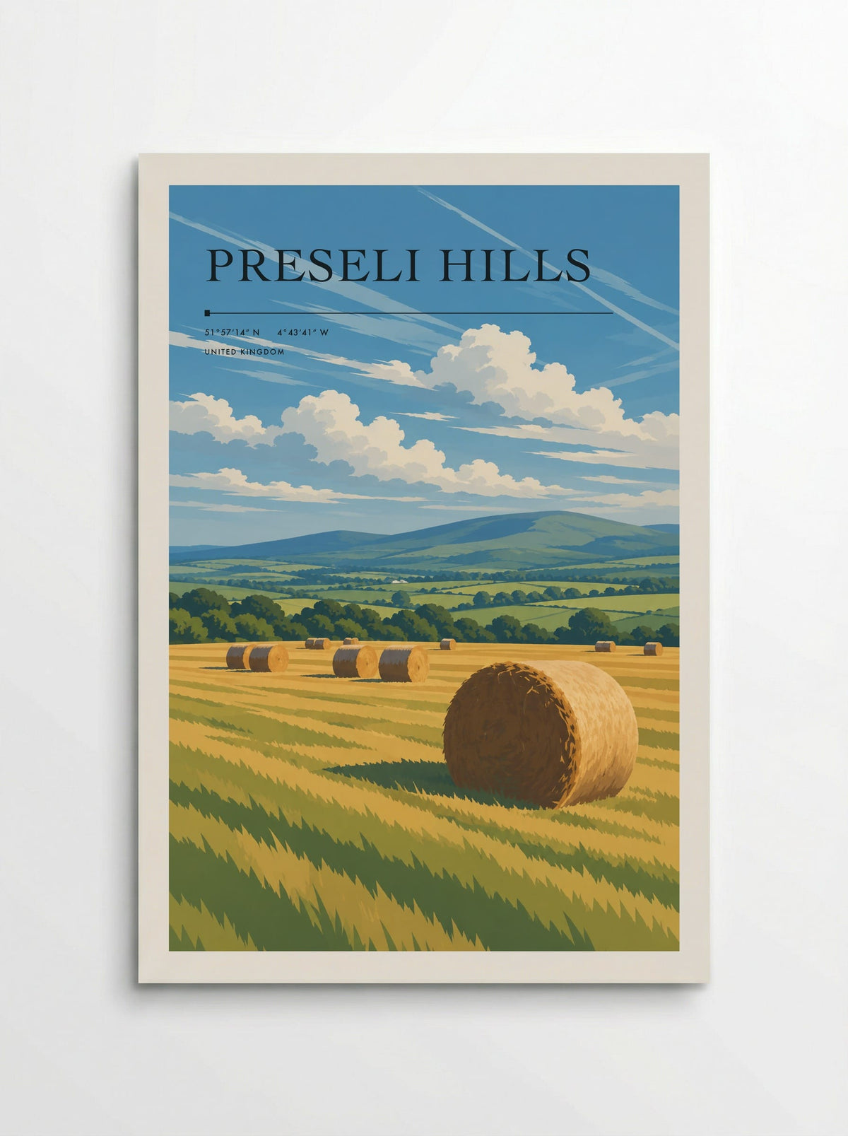 Preseli Hills | Travel Poster - Poster