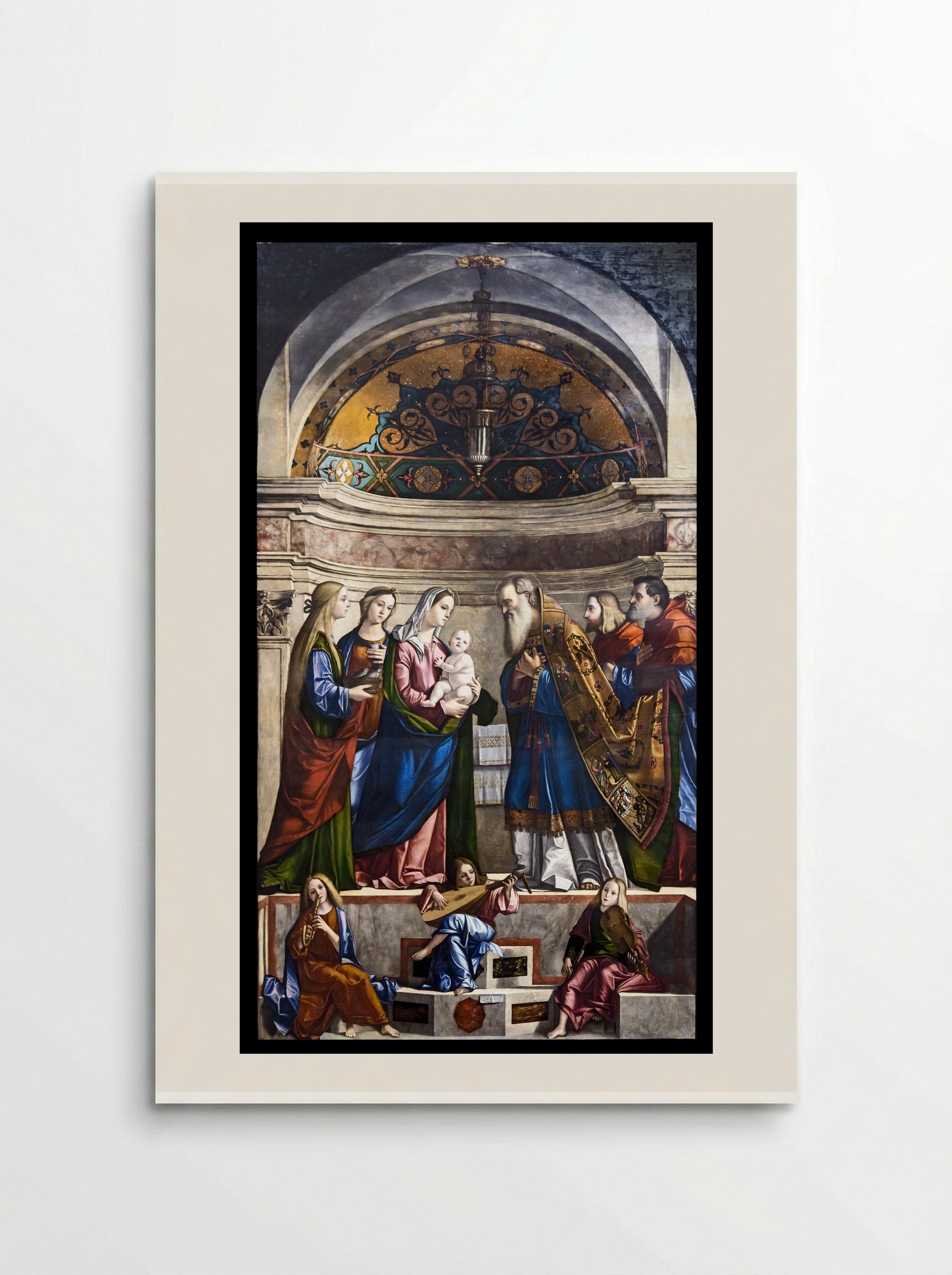 Presentation in the Temple - Vittore Carpaccio - Poster