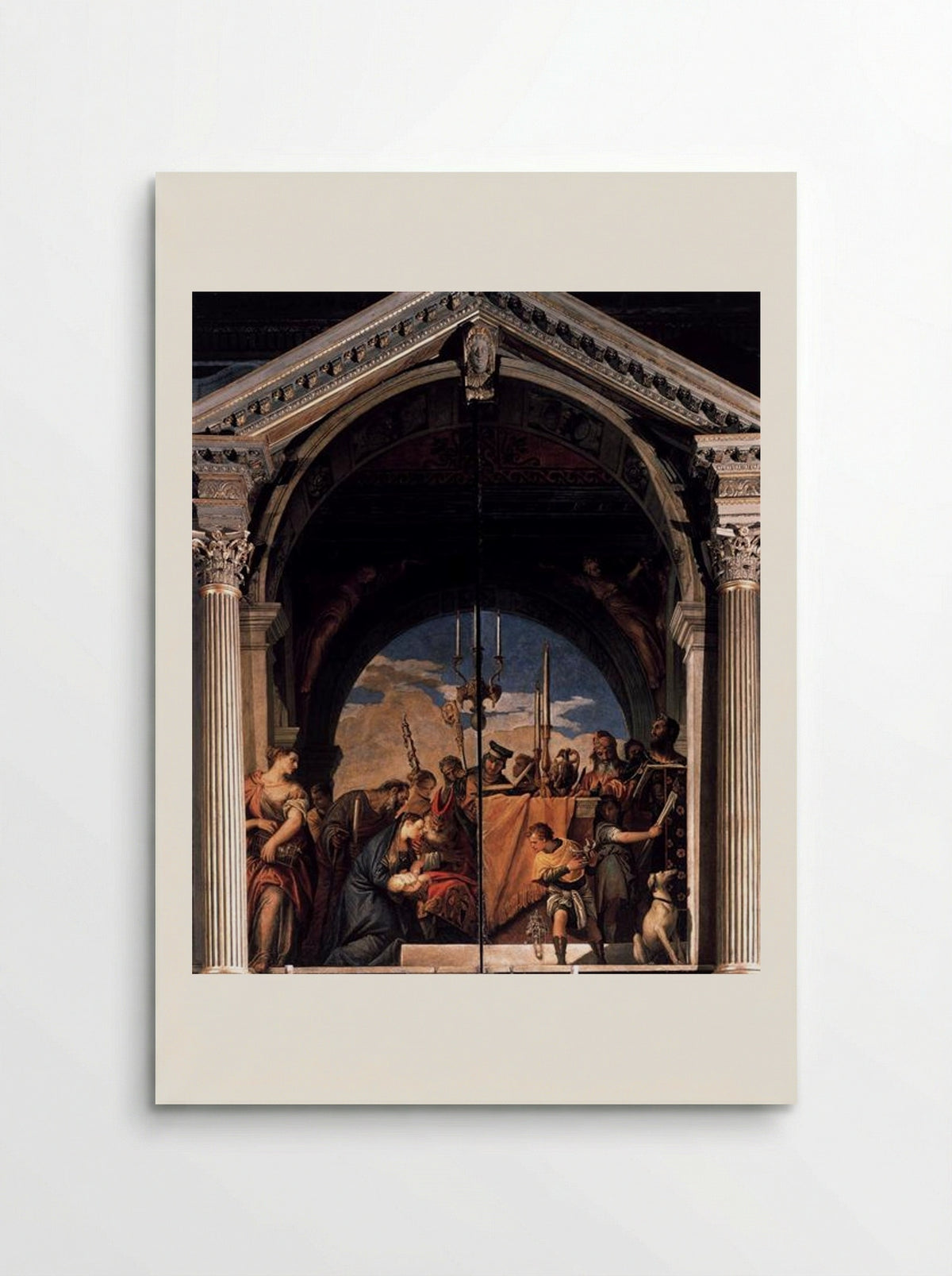 Presentation in the Temple - Paolo Veronese - Poster