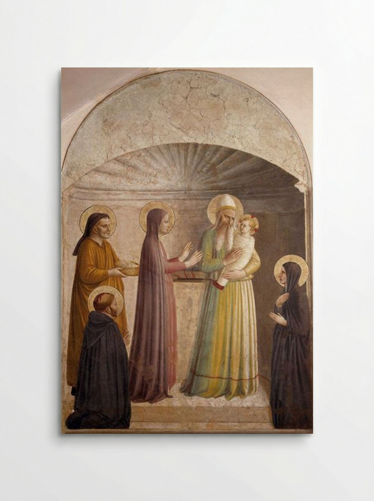 Presentation of Jesus in the Temple - Fra Angelico - Poster