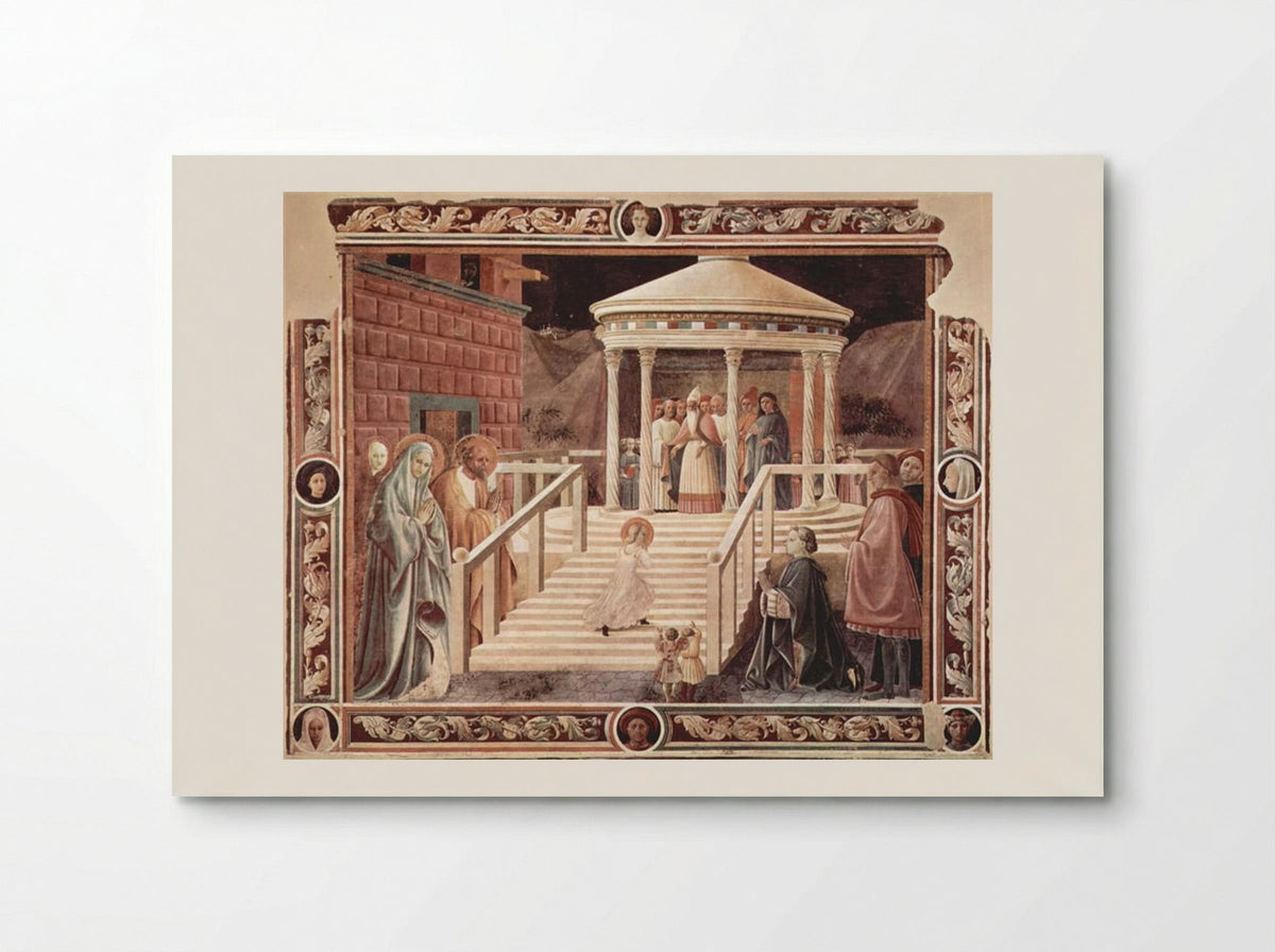 Presentation of the Virgin in the Temple - Paolo Uccello - Poster