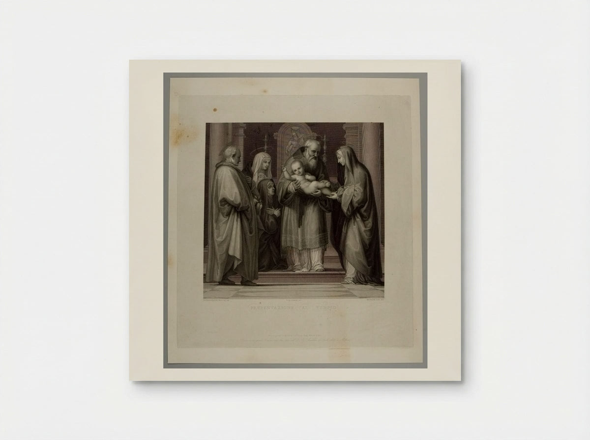 Presentazione al Tempio - Antonio Perfetti - Poster