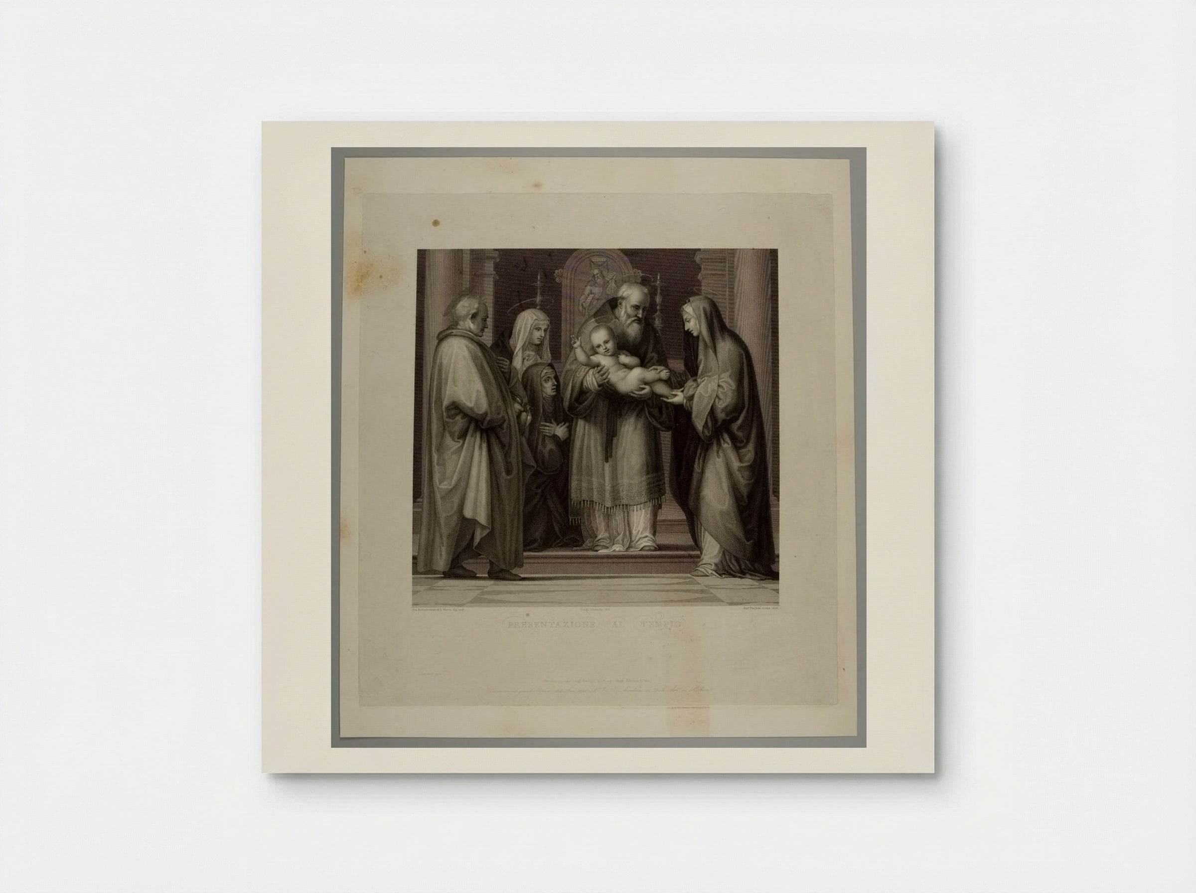 Presentazione al Tempio - Antonio Perfetti - Poster