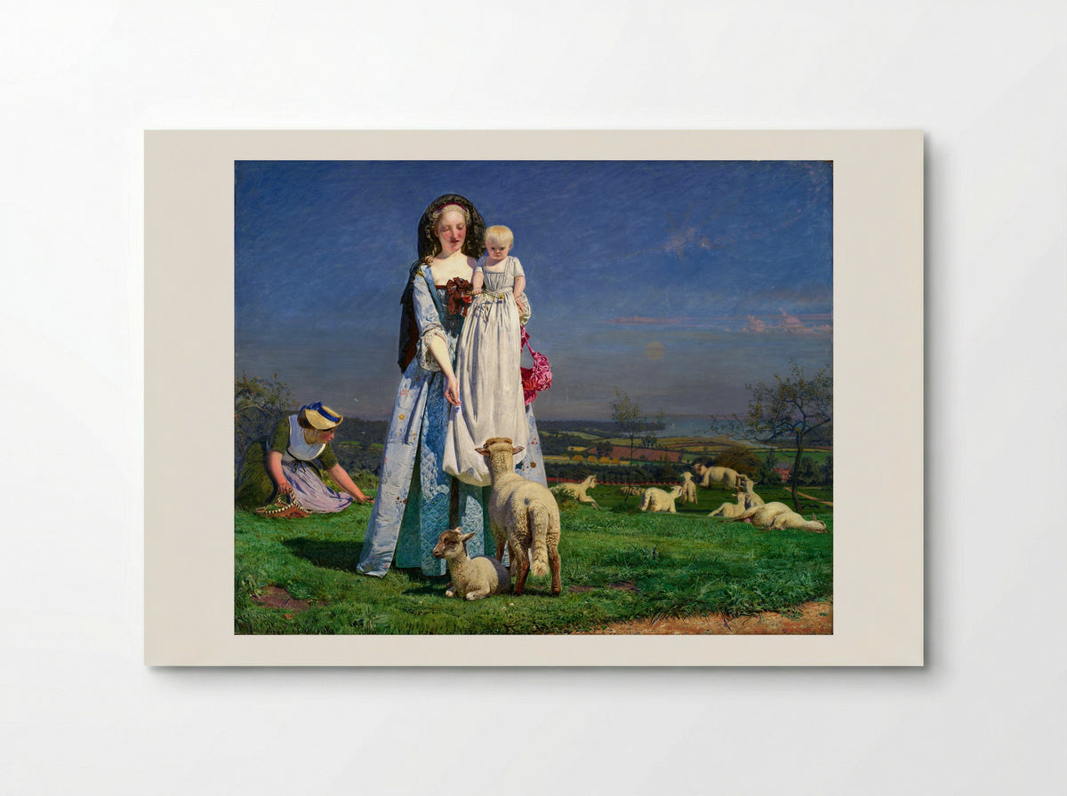 Pretty Baa-Lambs - Ford Madox Brown - Poster